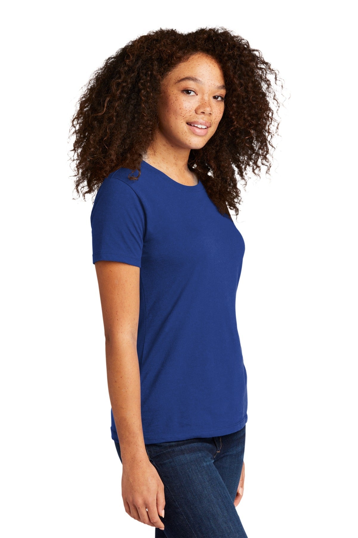 Royal Next Level Apparel Women's Cotton Tee. NL3900