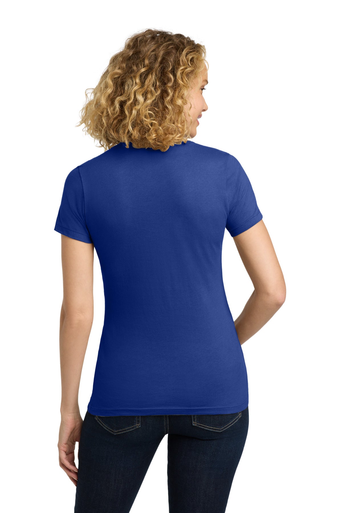 Royal Next Level Apparel Women's Cotton Tee. NL3900