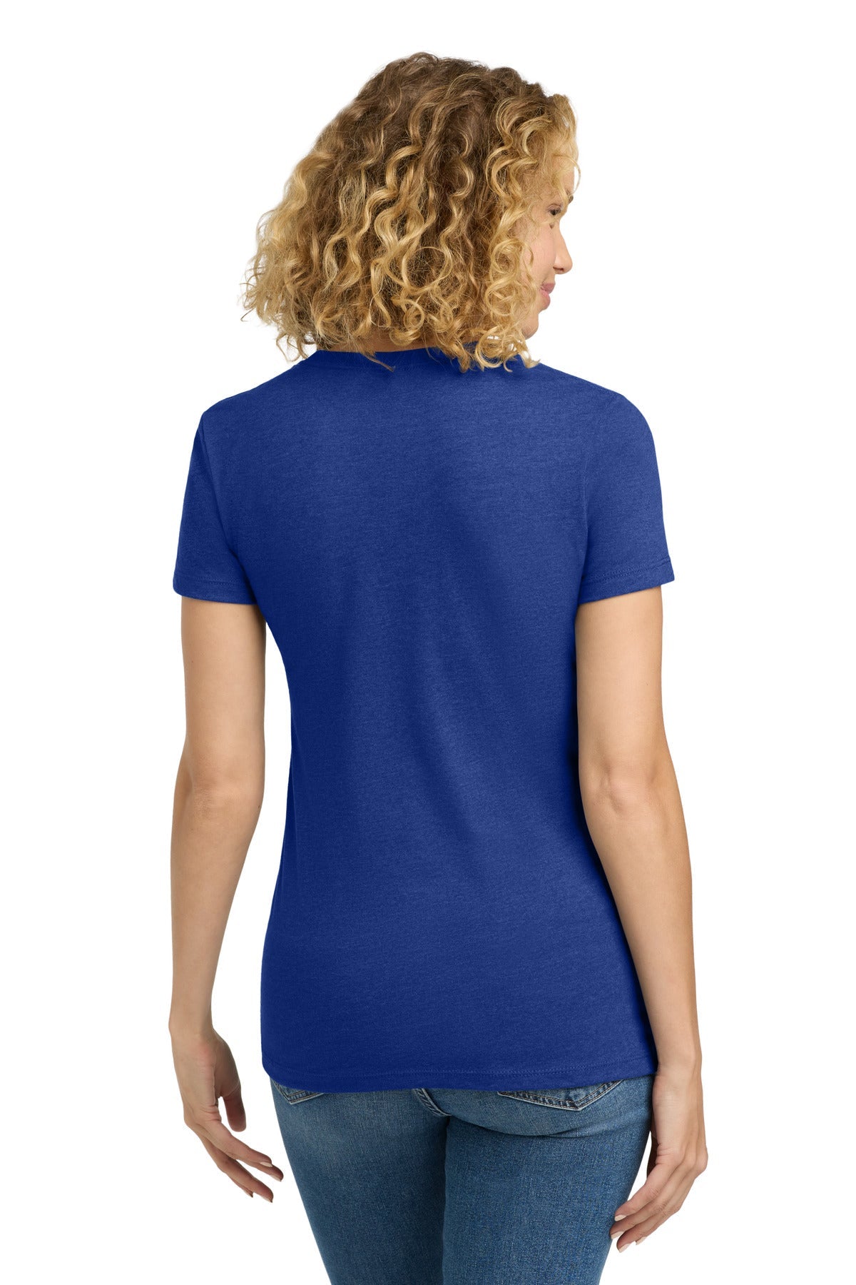 Royal Next Level Apparel Women's CVC Tee. NL6610
