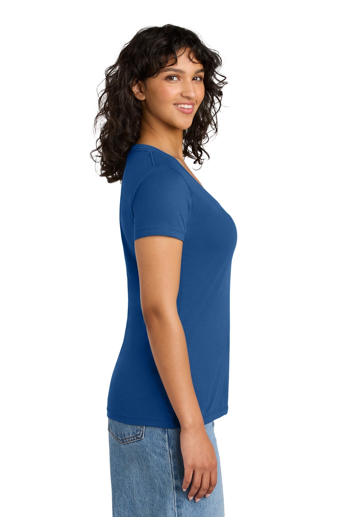 Royal Next Level Apparel Women's Ideal V-Neck Tee NL1540