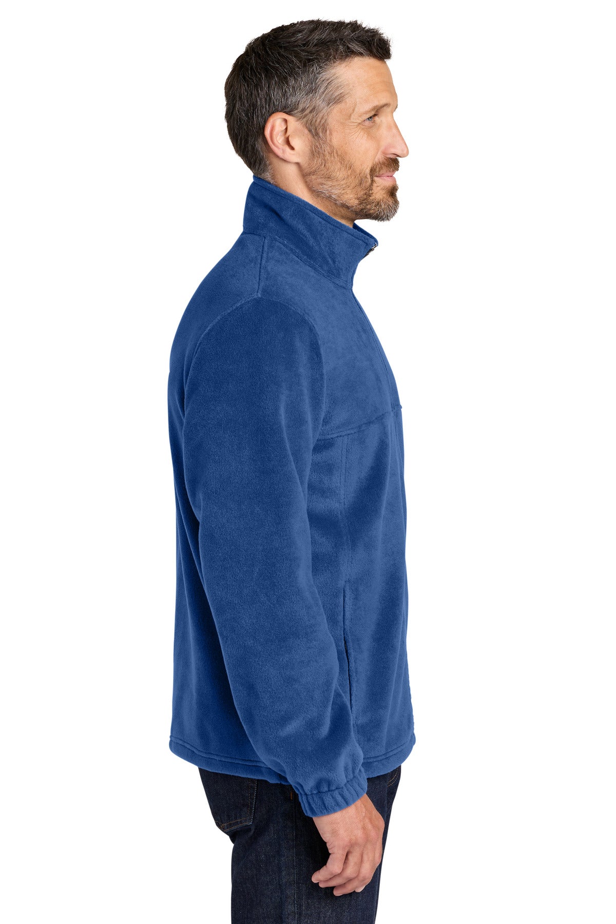 Royal Port Authority Plush Fleece Full-Zip Jacket F190