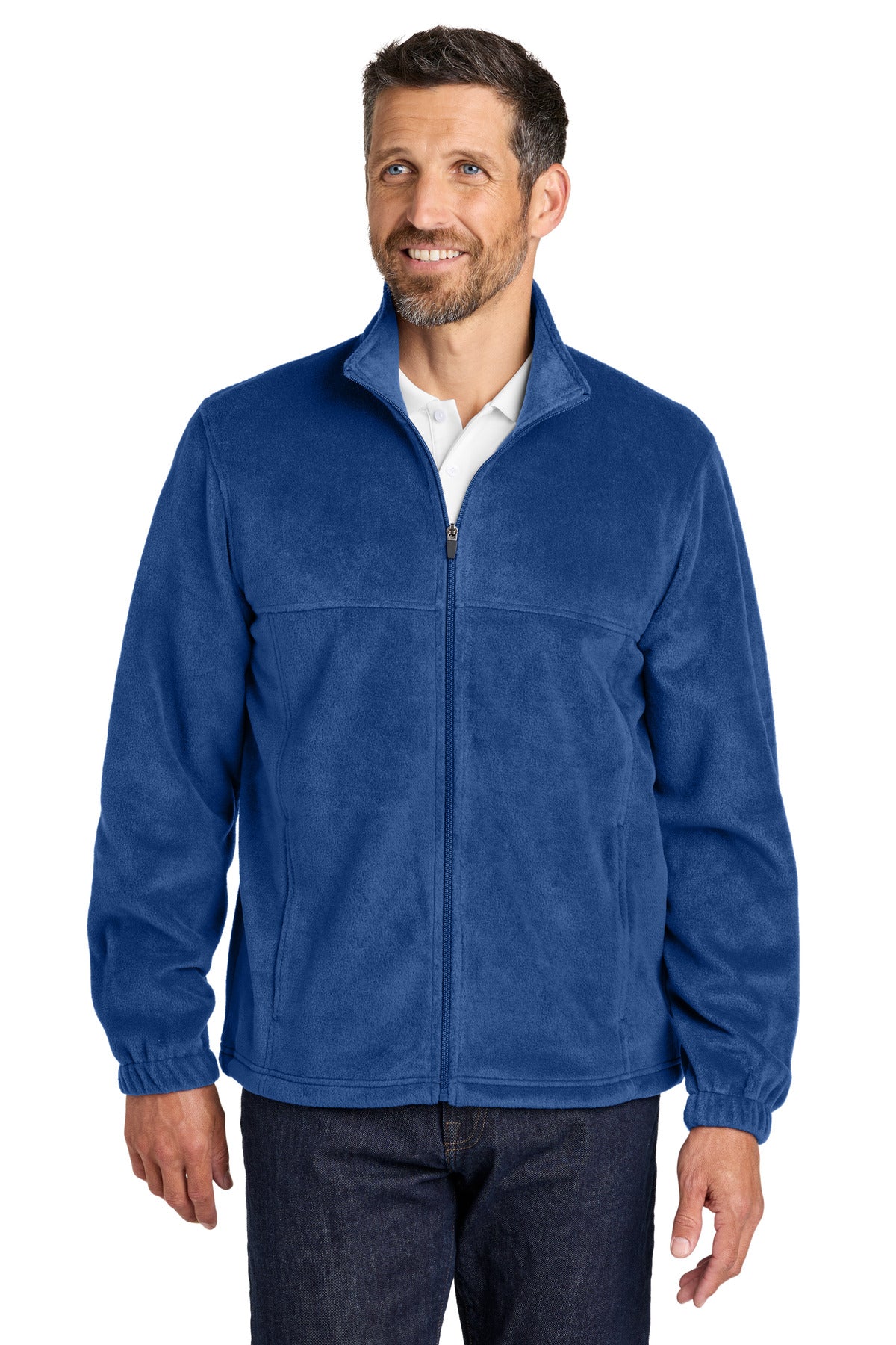 Royal Port Authority Plush Fleece Full-Zip Jacket F190