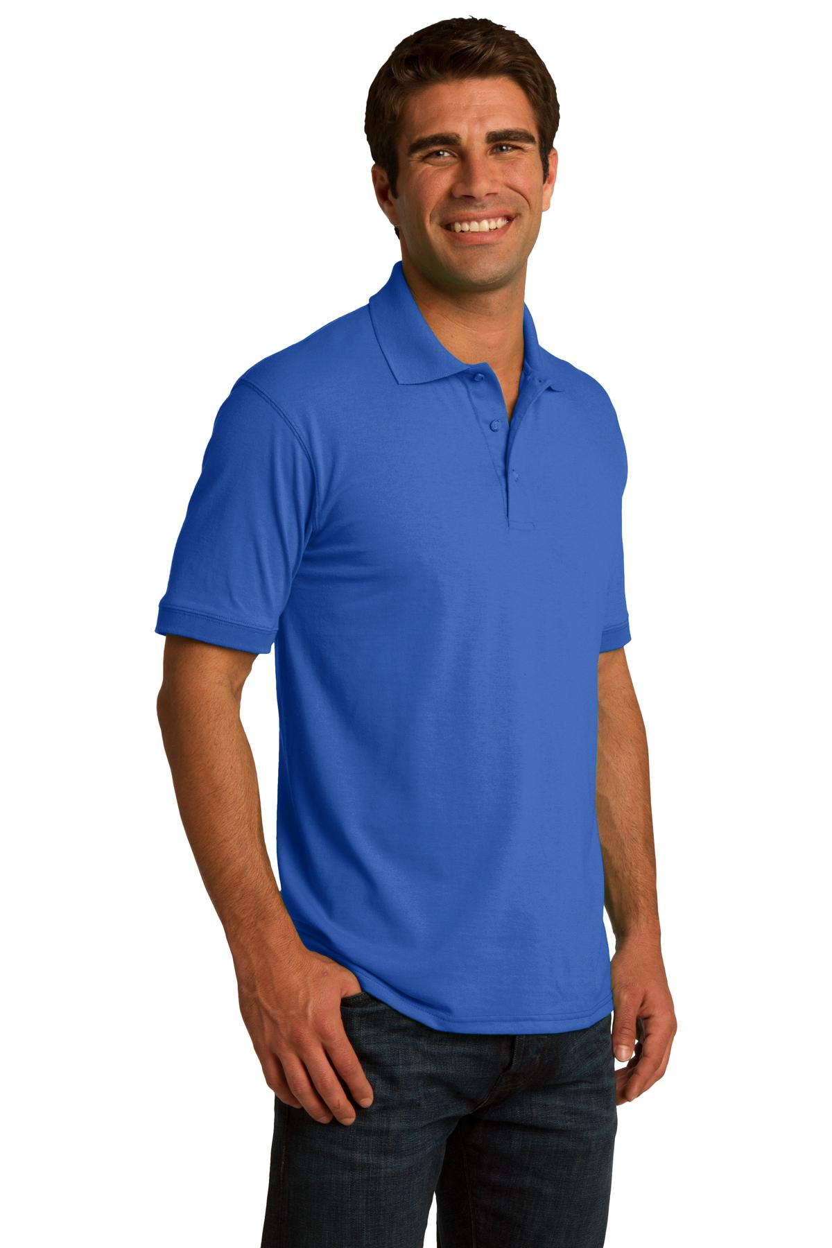Royal Port & Co Core Blend Jersey Knit Polo. KP55