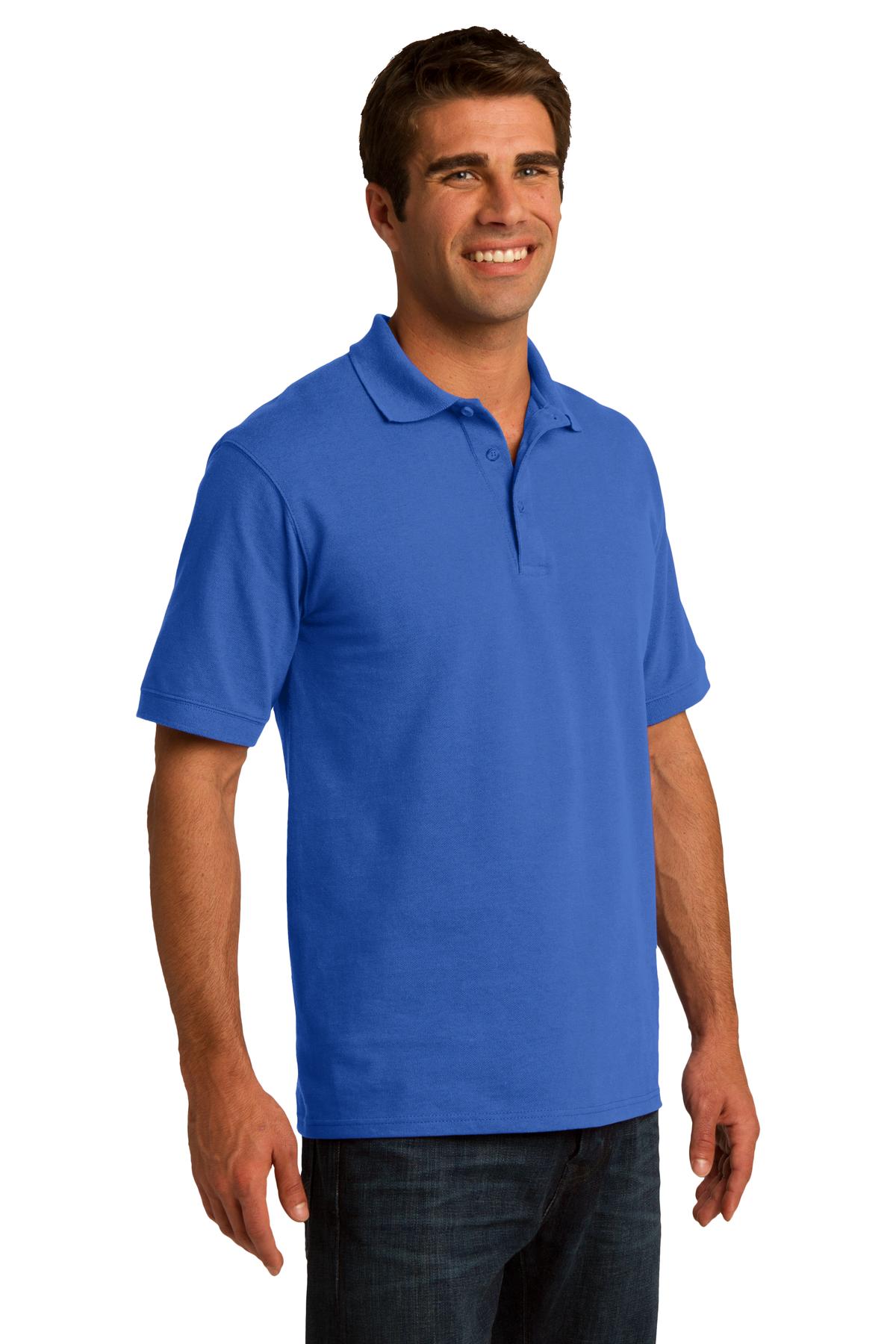 Royal Port & Co Core Blend Pique Polo. KP155