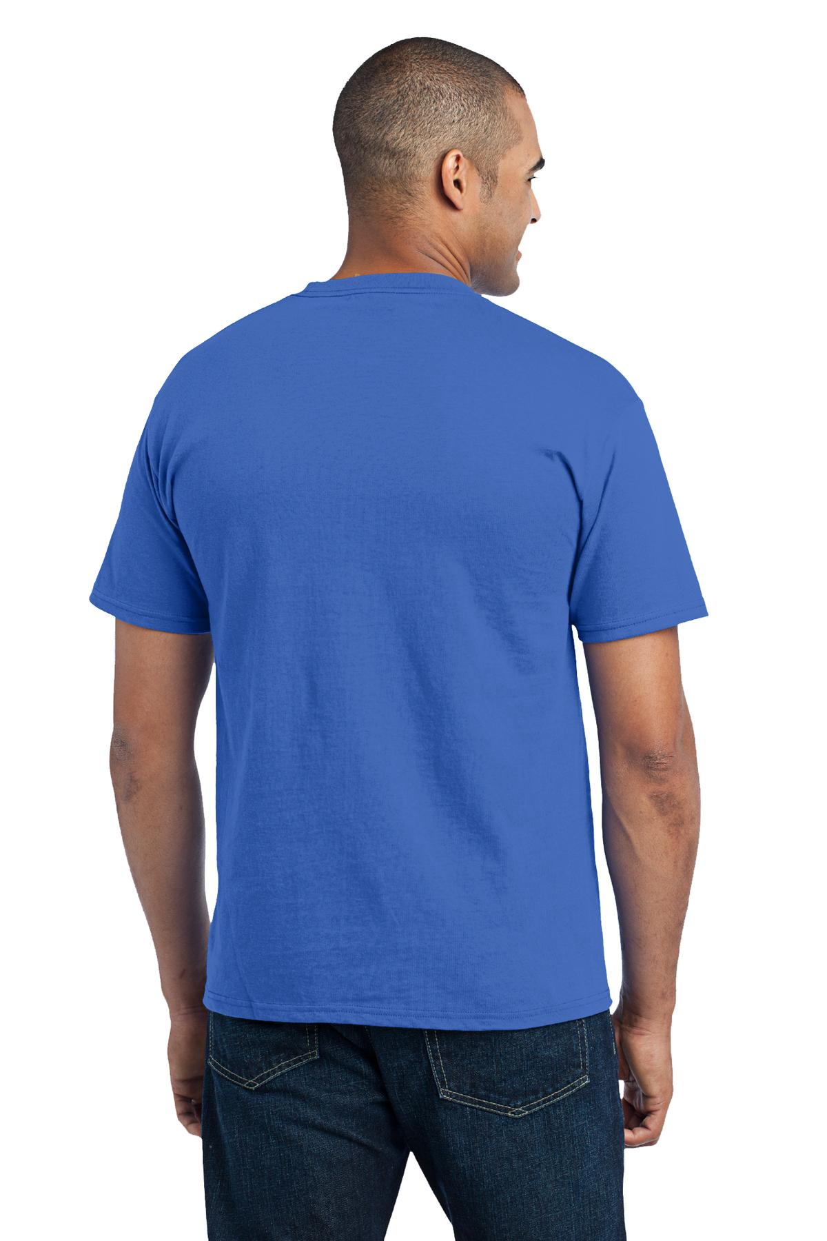 Royal Port & Co Core Blend Pocket Tee. PC55P
