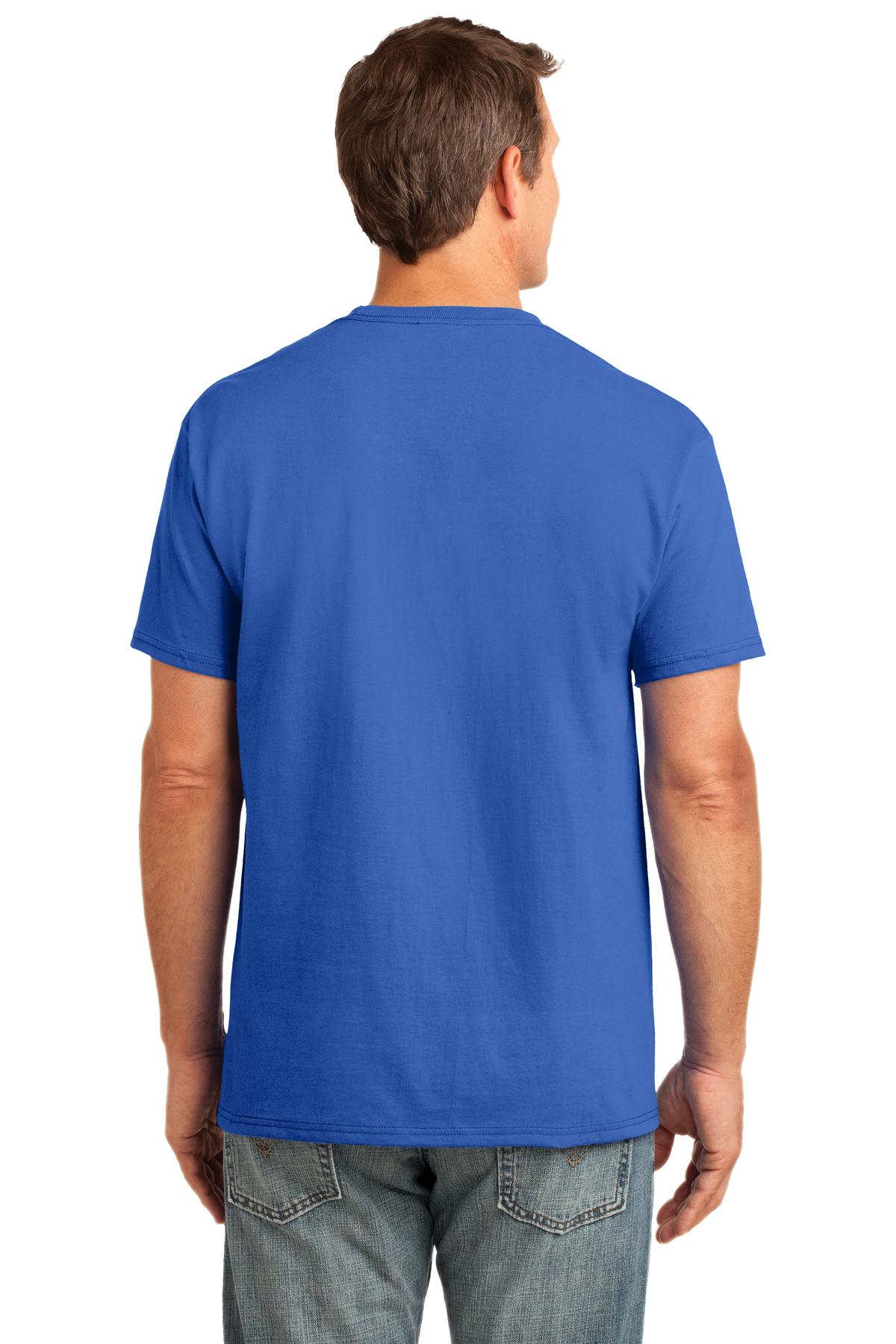 Royal Port & Co Core Cotton Pocket Tee. PC54P