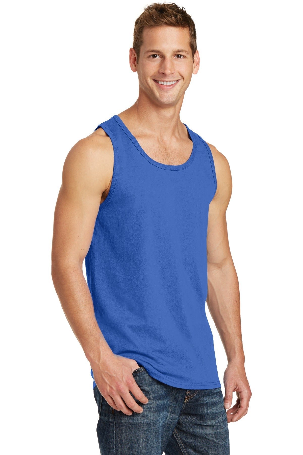 Royal Port & Co Core Cotton Tank Top. PC54TT