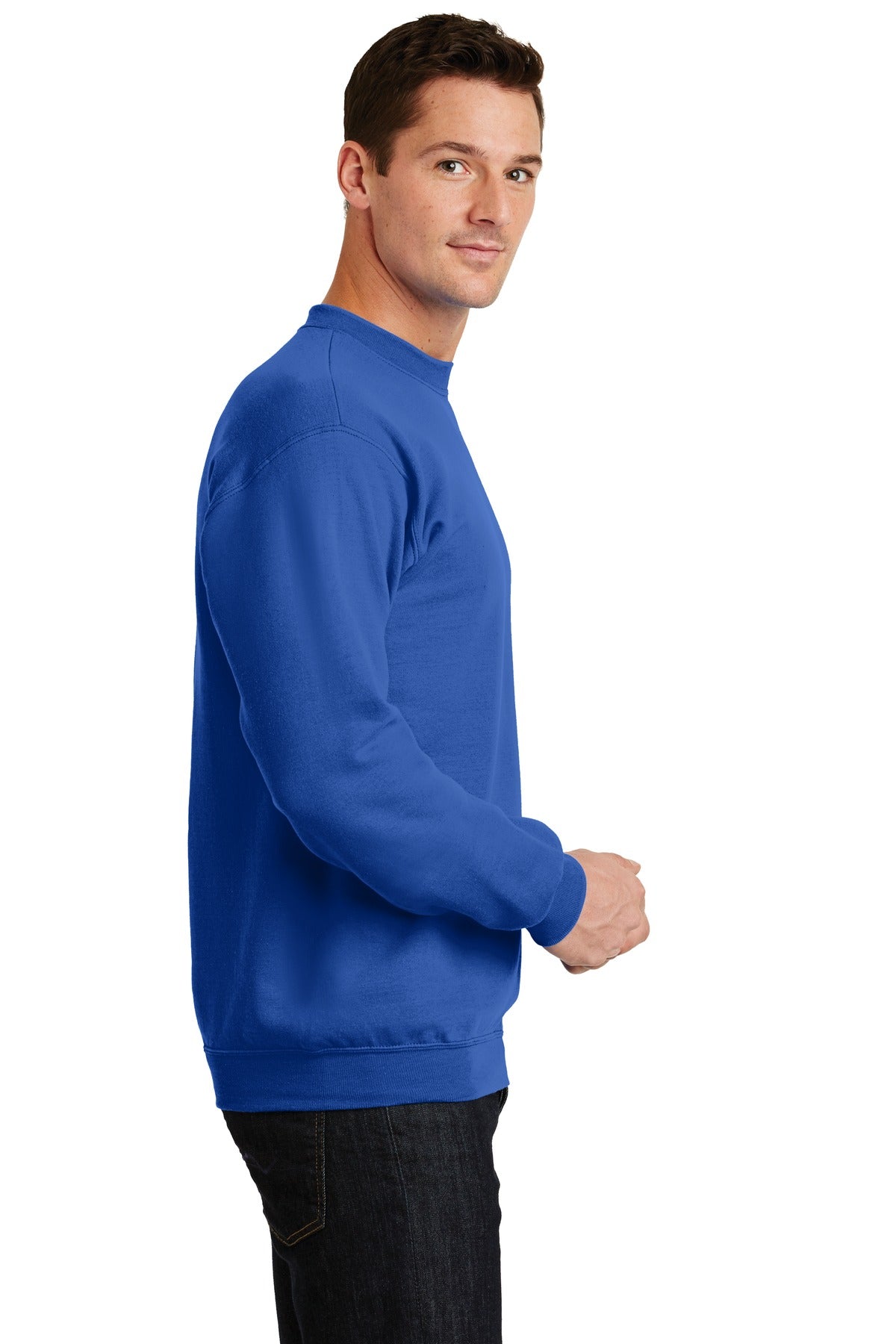 Royal Port & Co Core Fleece Crewneck Sweatshirt. PC78