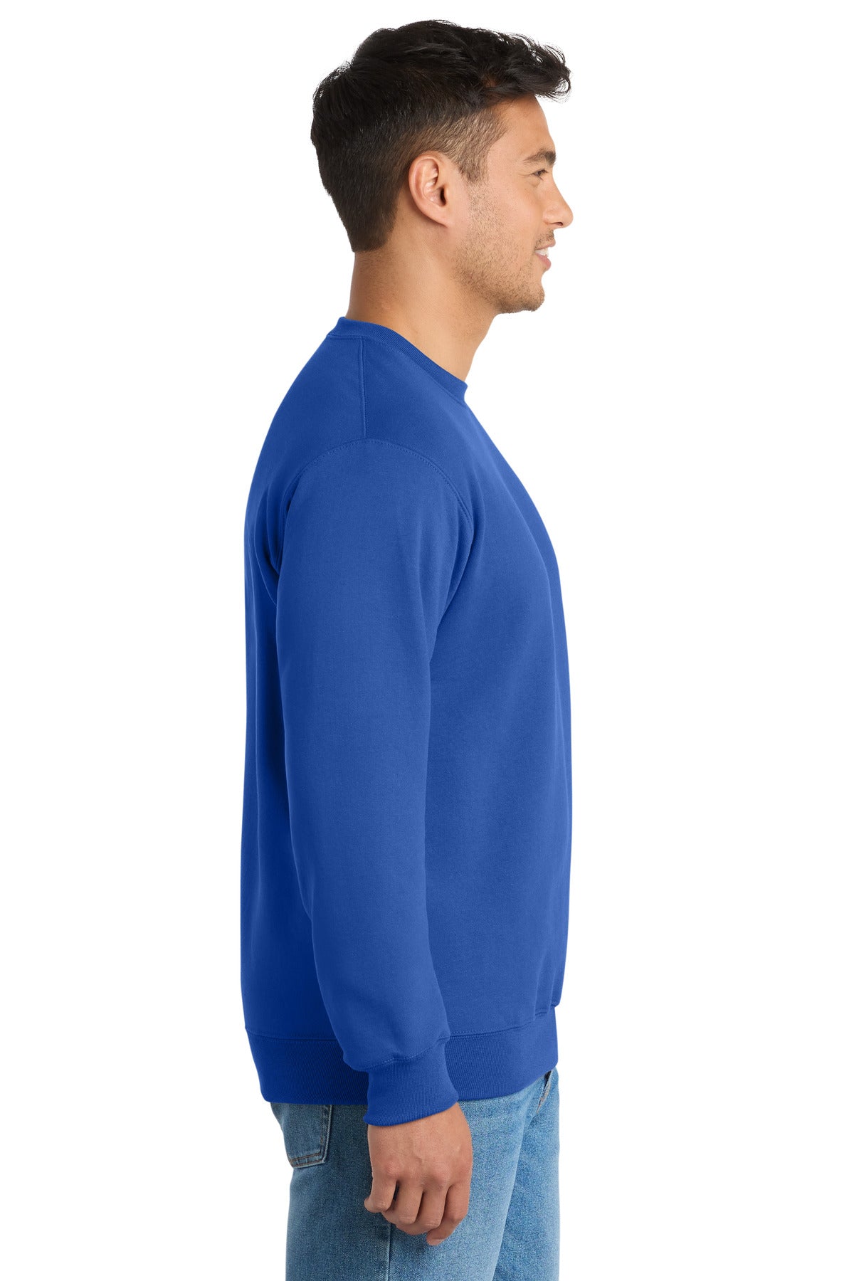 Royal Port & Co Essential Fleece Crewneck Sweatshirt. PC90