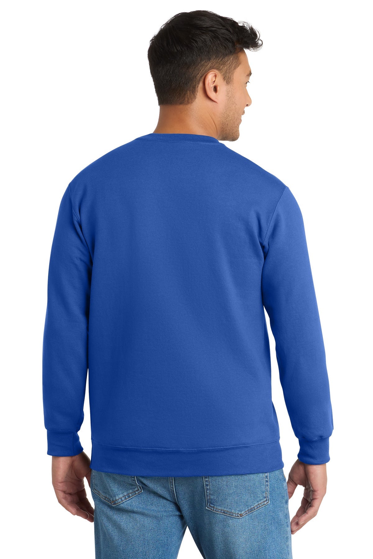 Royal Port & Co Essential Fleece Crewneck Sweatshirt. PC90