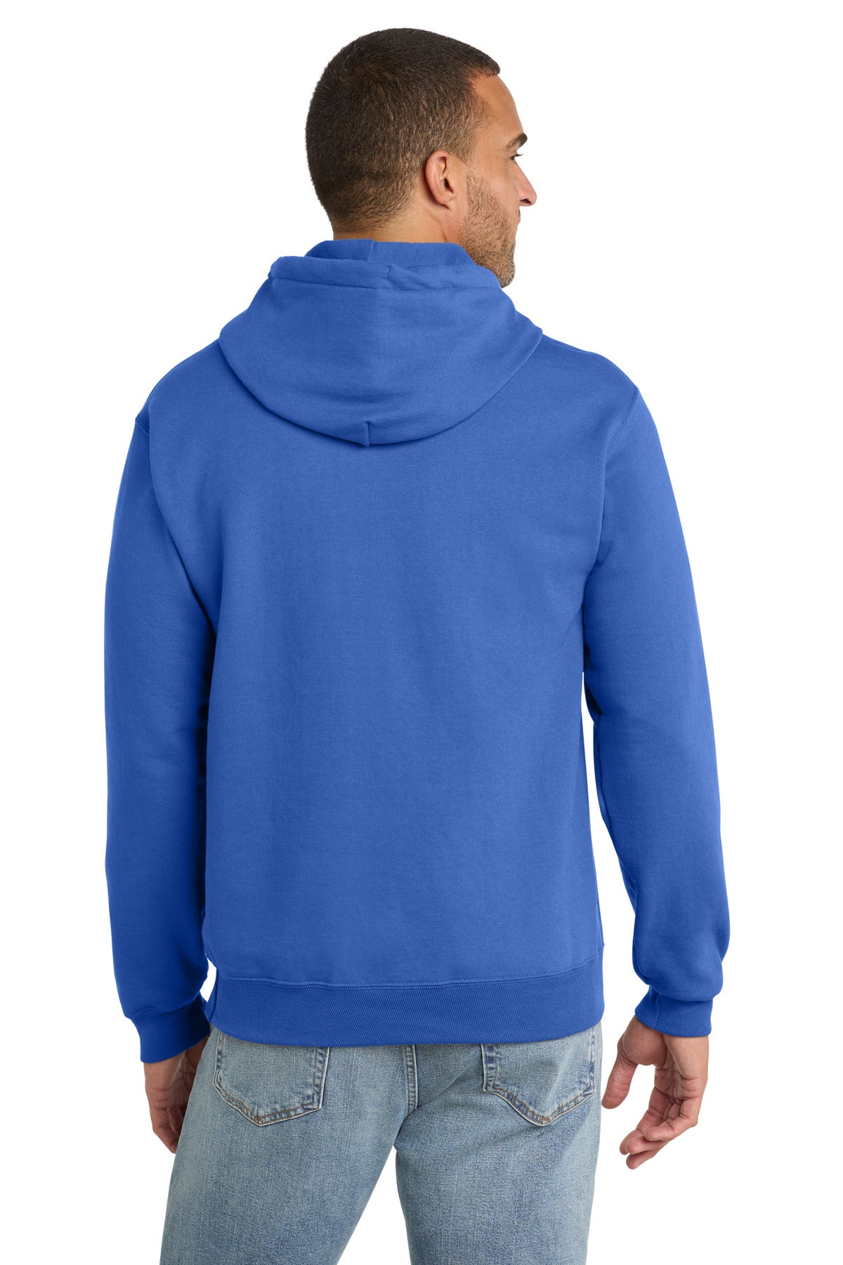 Royal Port & Co Essential Fleece Pullover Hooded Sweatshirt. PC90H