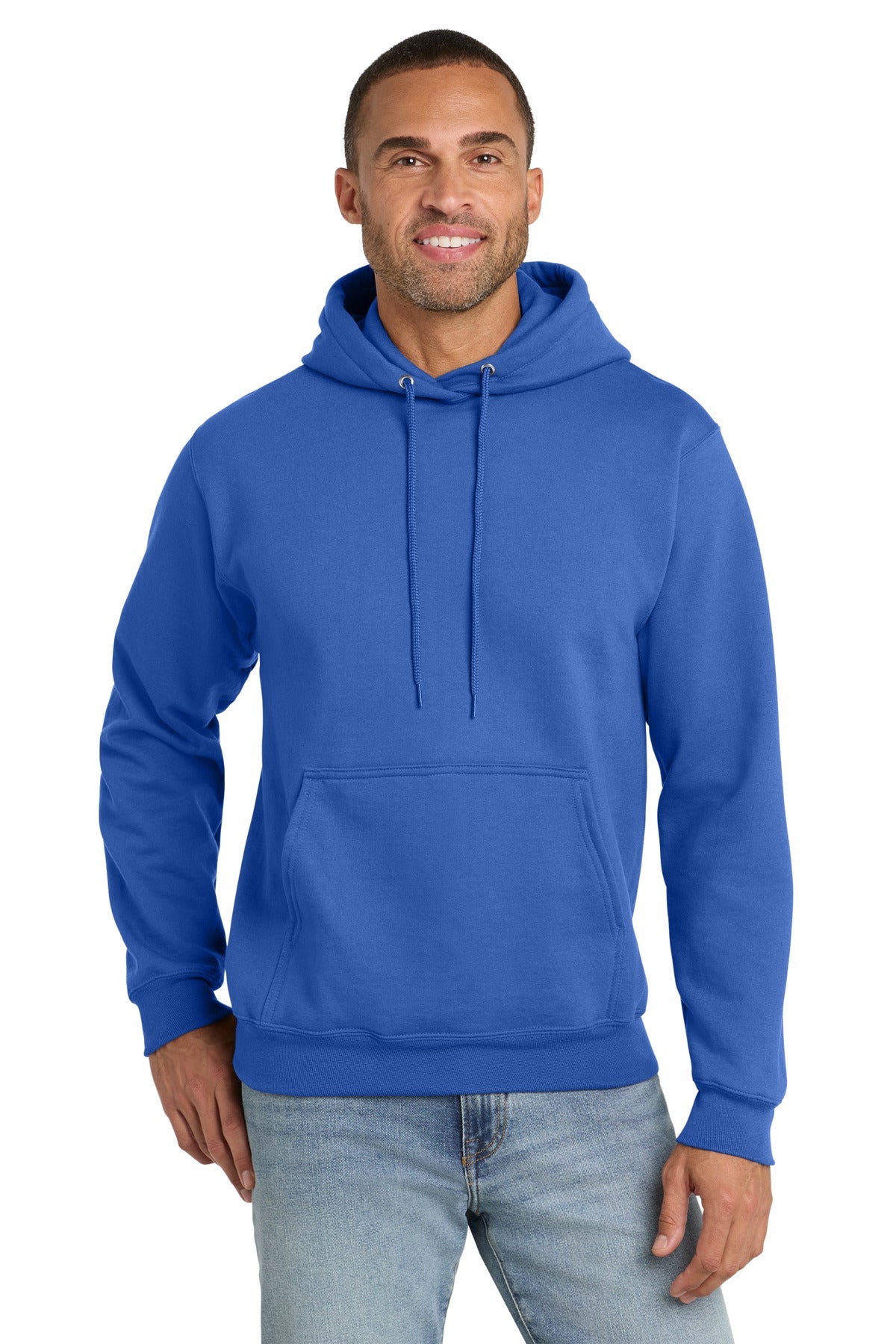 Royal Port & Co Essential Fleece Pullover Hooded Sweatshirt. PC90H