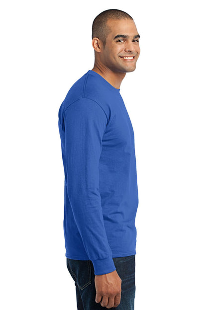 Royal Port & Co Long Sleeve Core Blend Tee. PC55LS