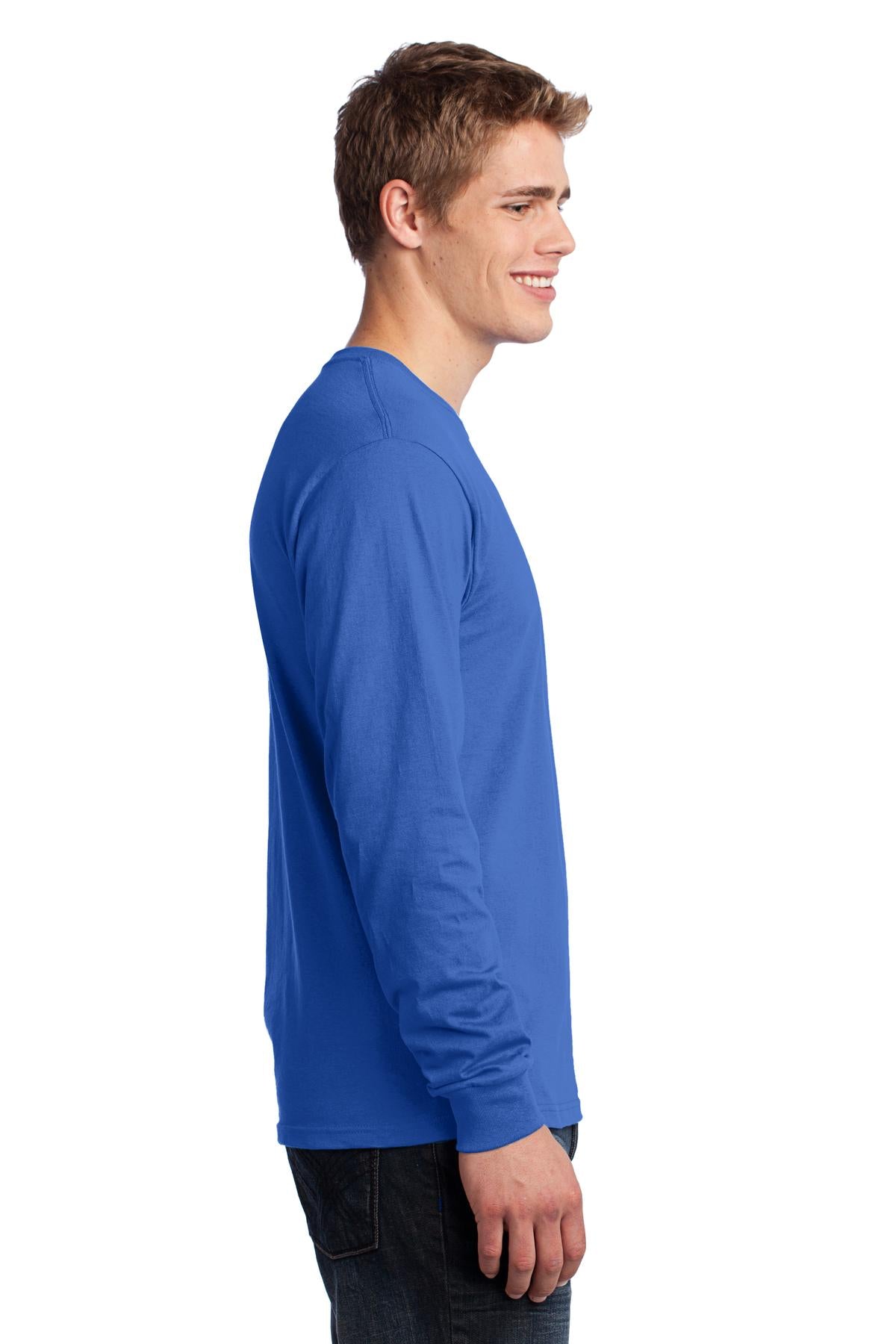 Royal Port & Co Long Sleeve Core Cotton Tee. PC54LS