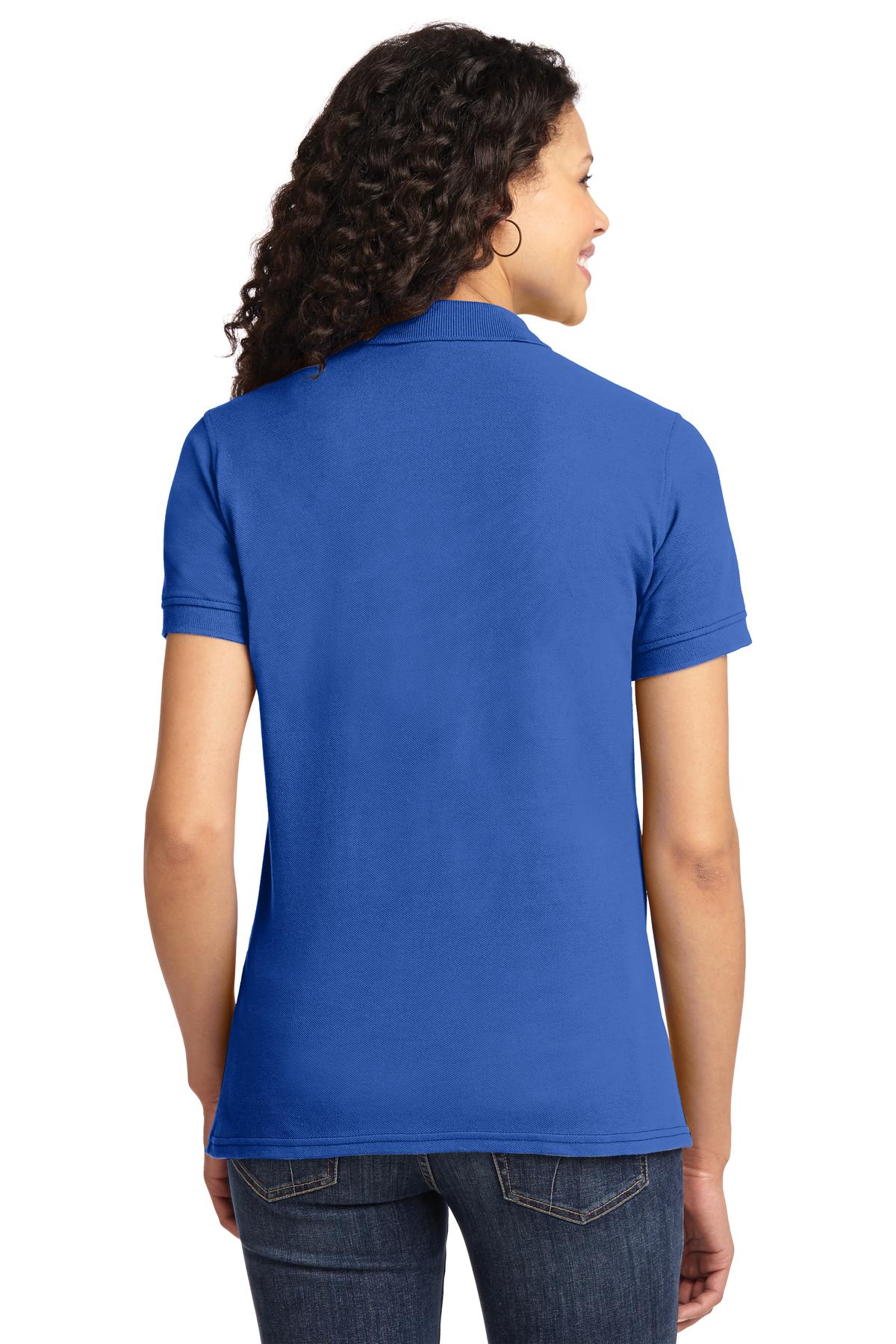 Royal Port & Co Women's Core Blend Pique Polo. LKP155