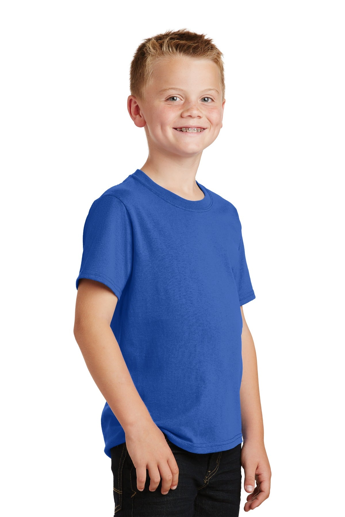Royal Port & Co Youth Core Cotton Tee. PC54Y