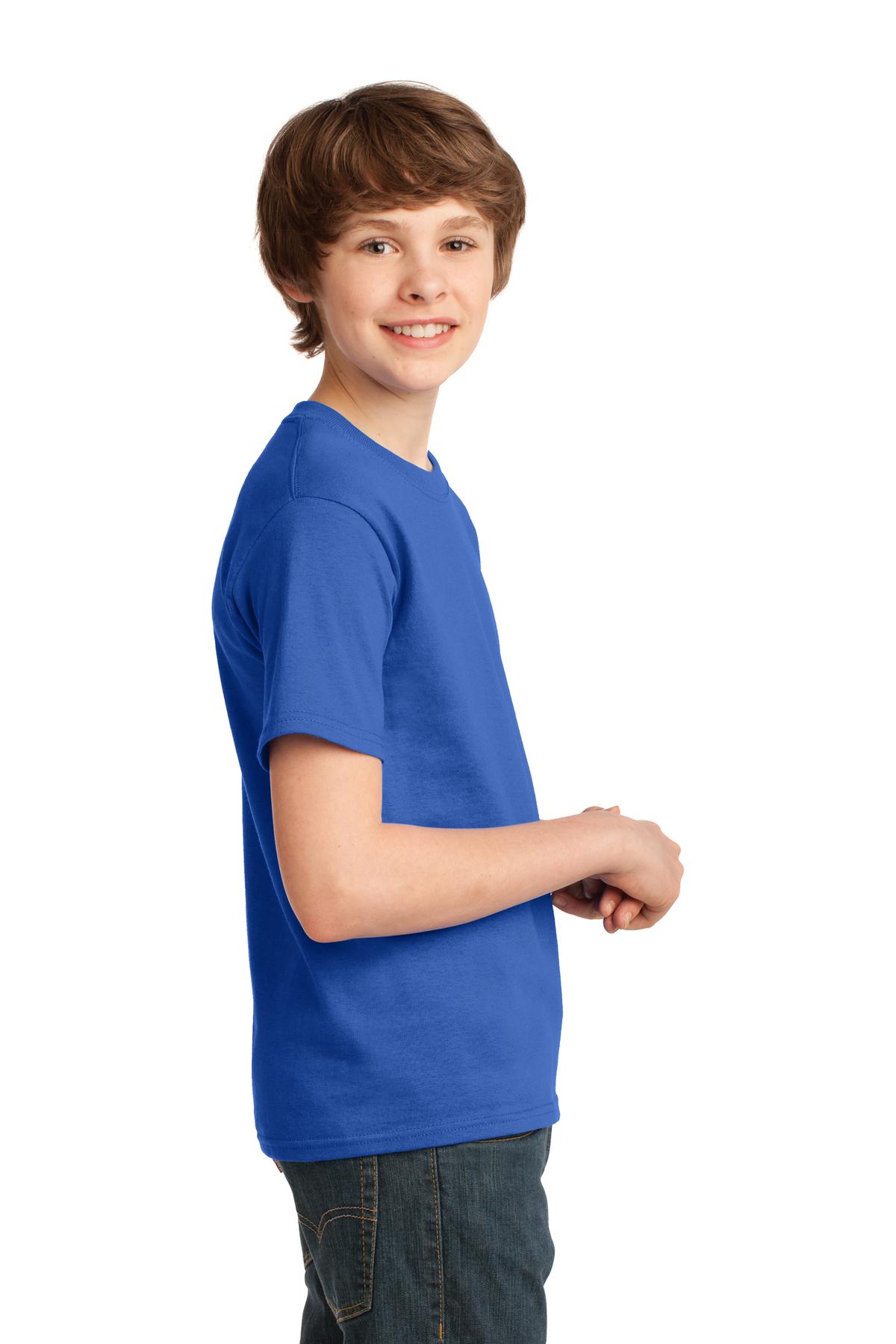 Royal Port & Co Youth Essential Tee. PC61Y