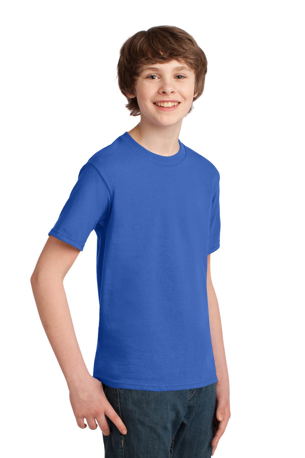 Royal Port & Co Youth Essential Tee. PC61Y