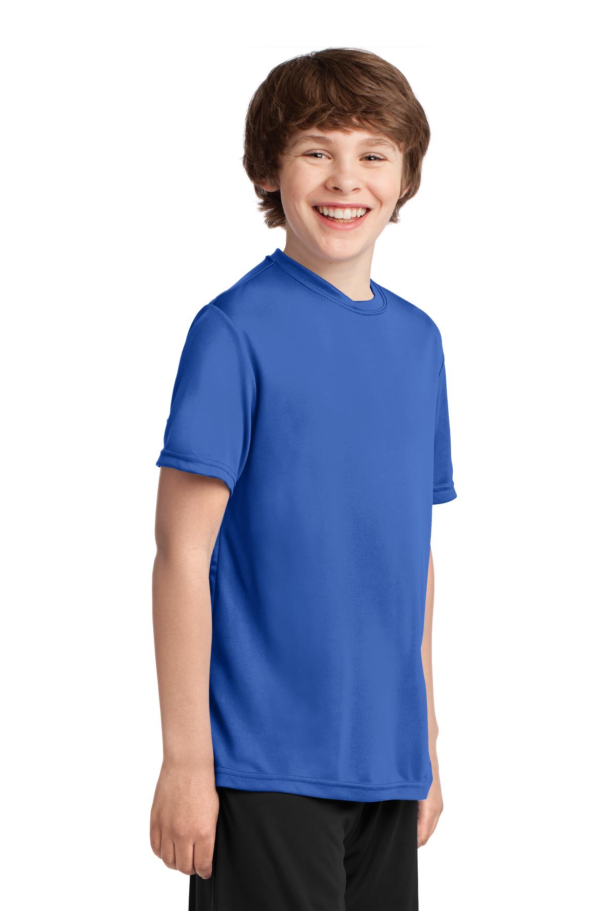 Royal Port & Co Youth Performance Tee. PC380Y