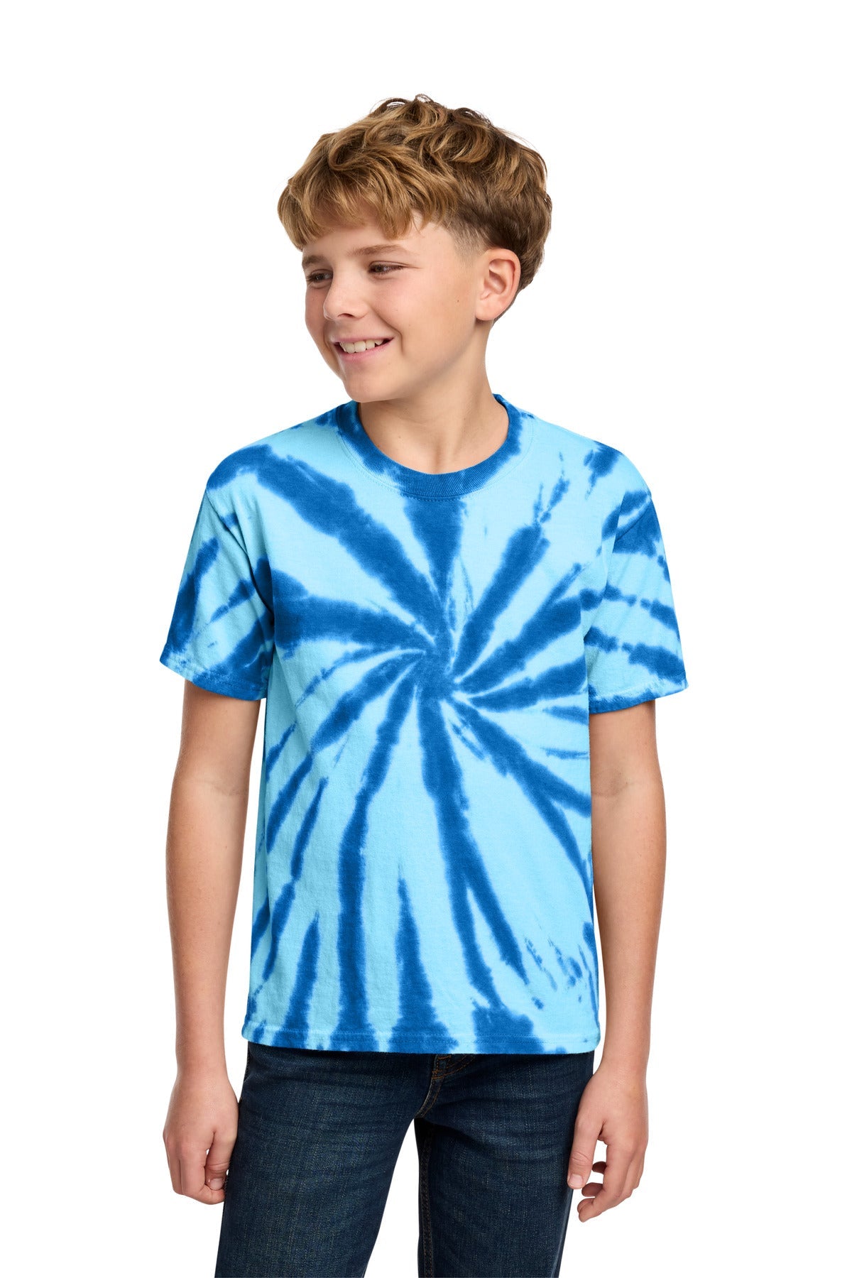 Royal Port & Co Youth Tie-Dye Tee. PC147Y