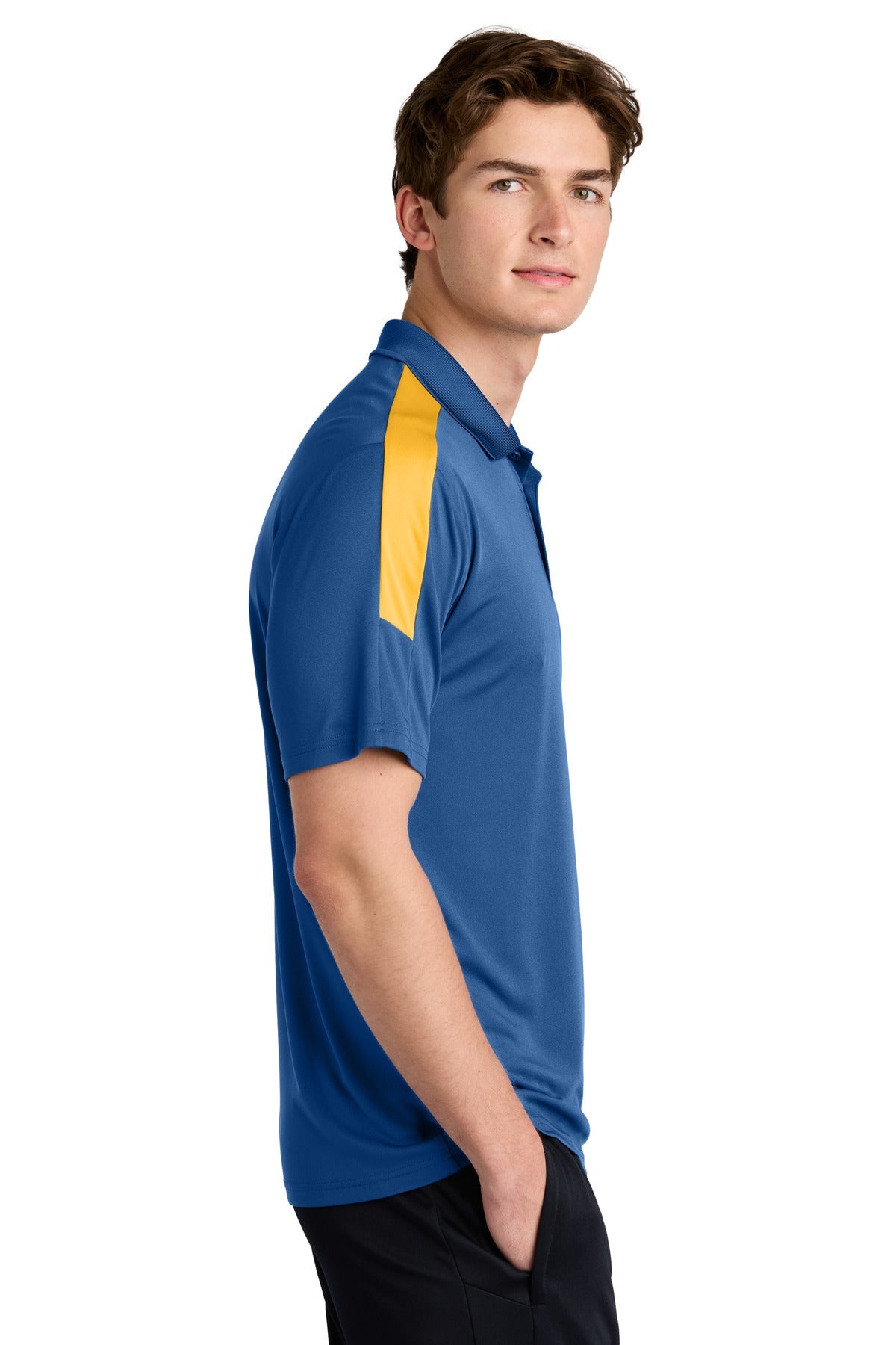 Royal/Gold Sport-Tek Competitor United Polo ST104