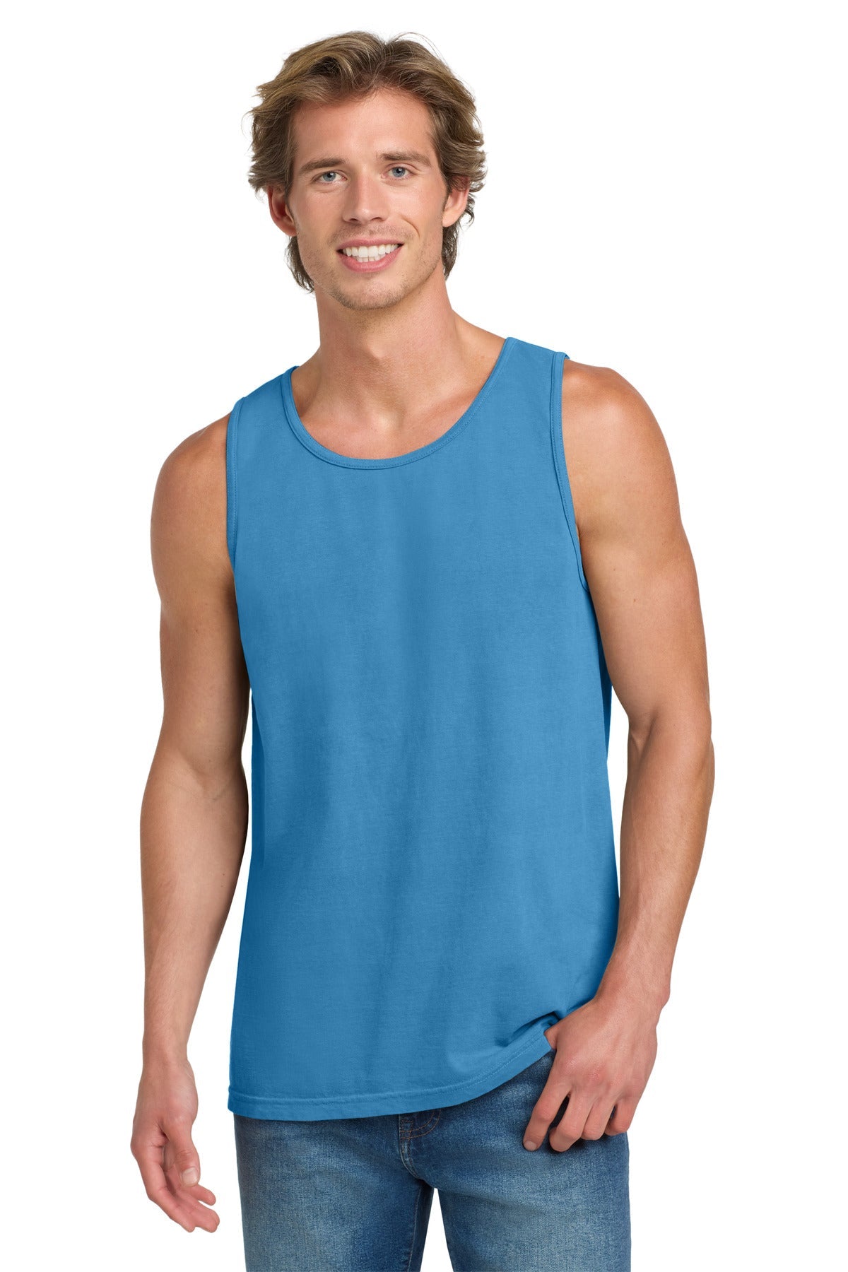 RoyCaribe COMFORT COLORS Heavyweight Ring Spun Tank Top. 9360