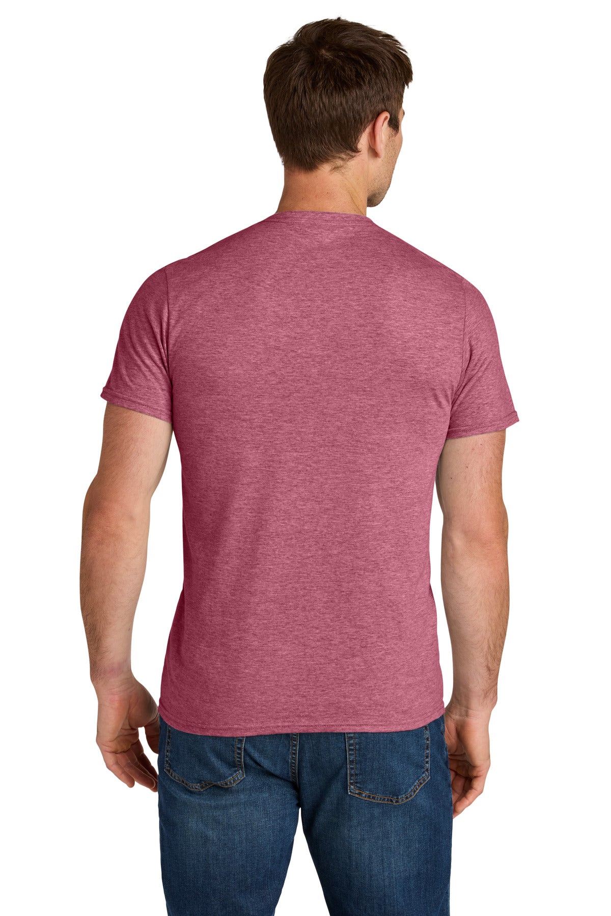 RspbryHthr Jerzees Ultimate Unisex Ring Spun T-Shirt IC46M