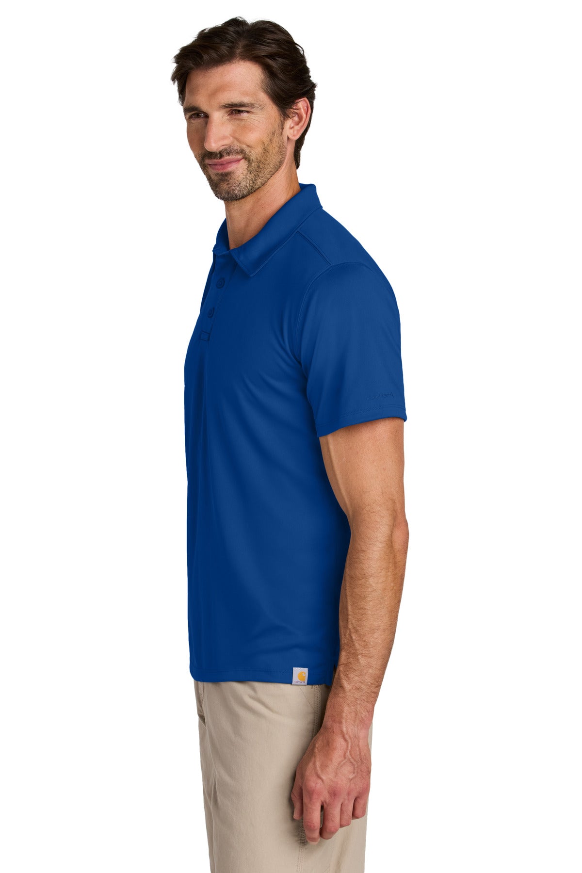 RylGlassBl Carhartt Force Sun Defender Polo CT106899