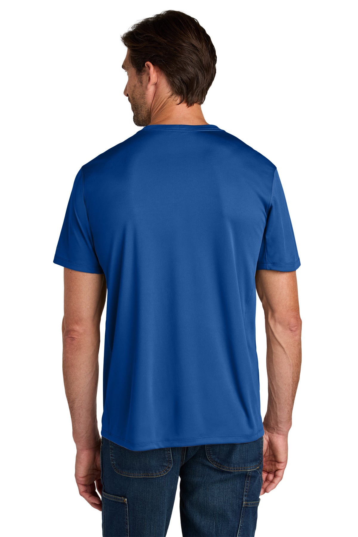 RylGlassBl Carhartt Force Sun Defender Short Sleeve T-Shirt CT106868