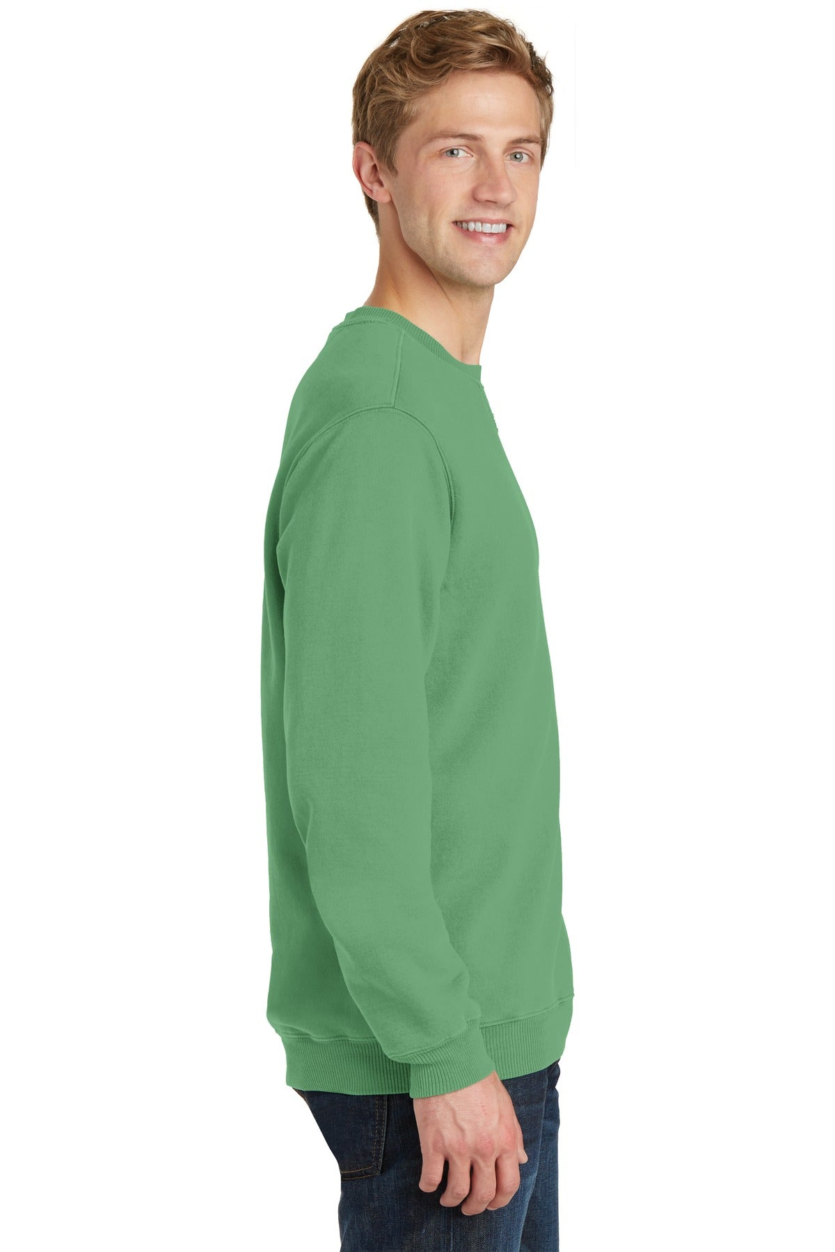 Safari Port & Co Beach Wash Garment-Dyed Crewneck Sweatshirt PC098