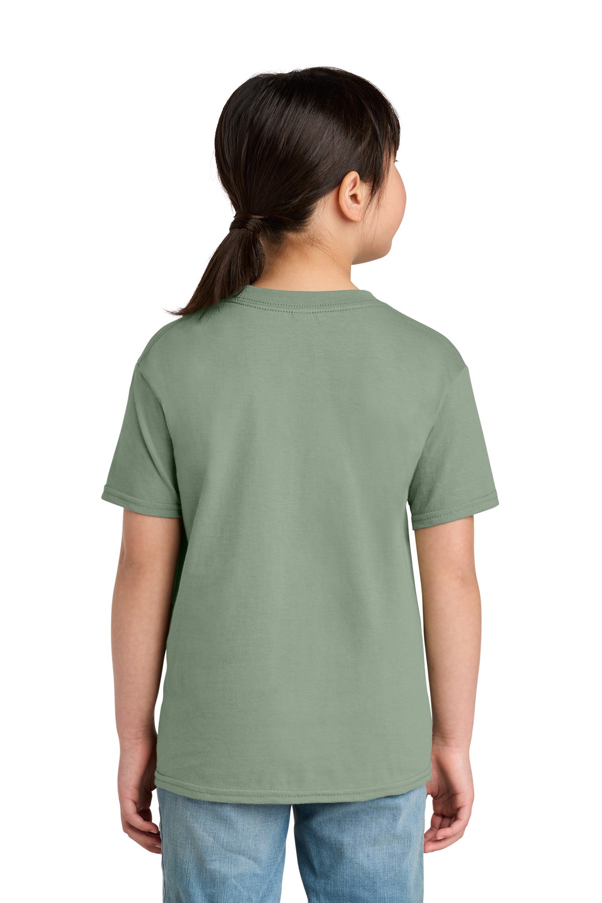 Sage Gildan Youth Softstyle Midweight Tee 65000B