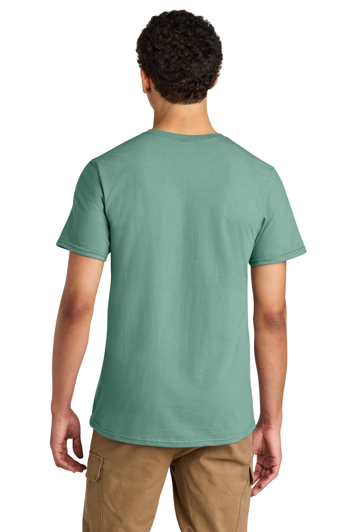 Sage Jerzees Unisex Premium Combed Ring Spun Cotton Tee 570M