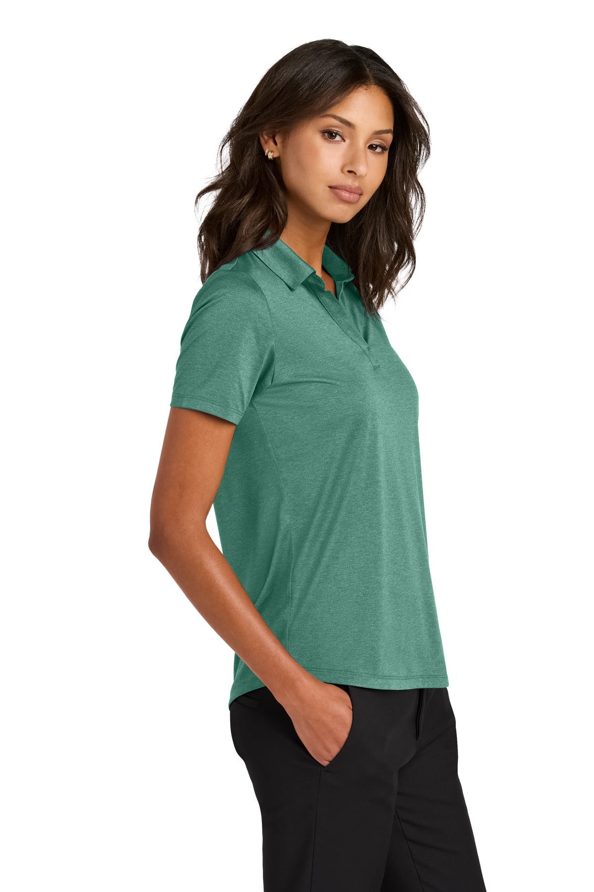 SageHthr Mercer+Mettle Women's Recharge Jersey Polo MM1021