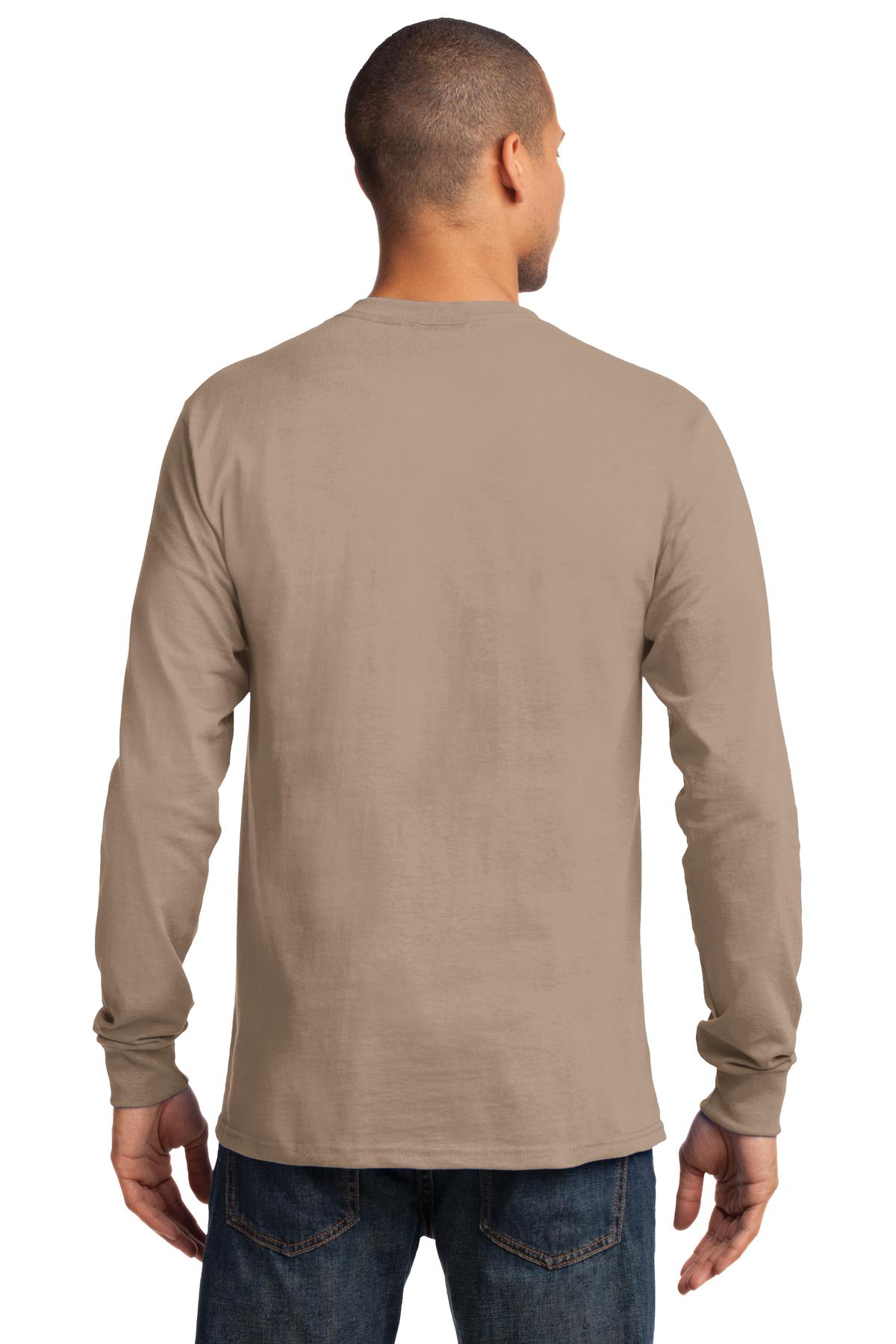Sand Port & Co Long Sleeve Essential Tee. PC61LS