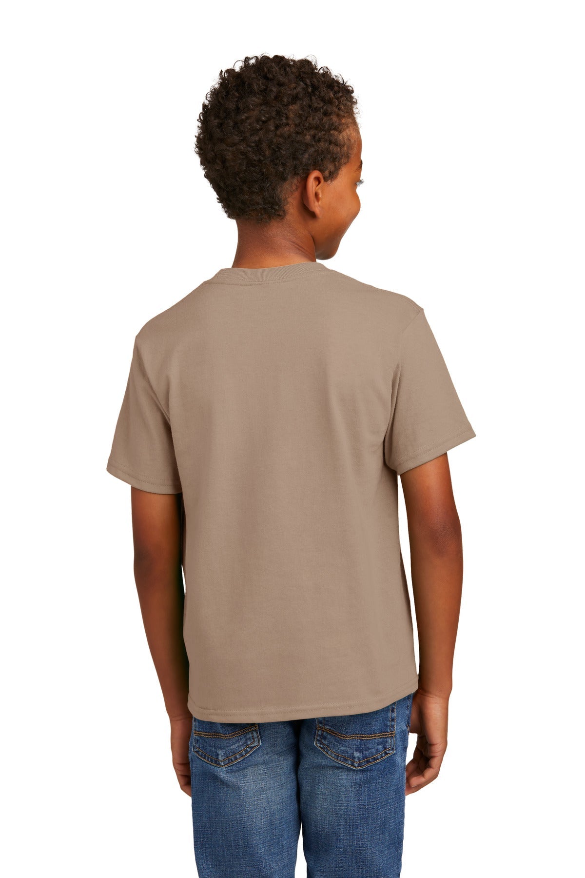 Sand Port & Co Youth Essential Tee. PC61Y