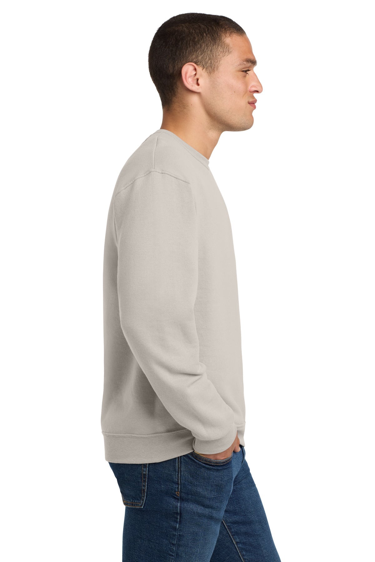 Sandstone Jerzees - NuBlend Crewneck Sweatshirt. 562M