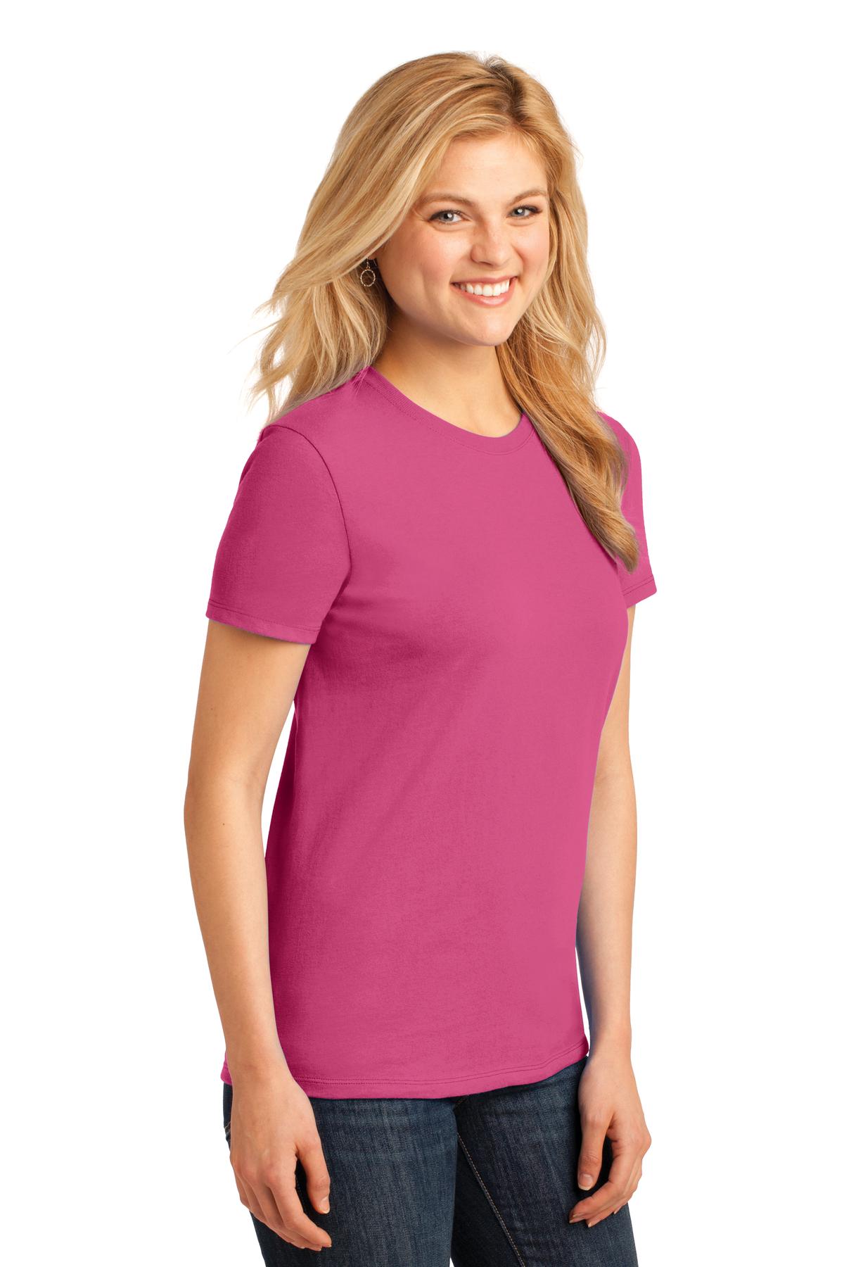 Sangria Port & Co Women's Core Cotton Tee. LPC54