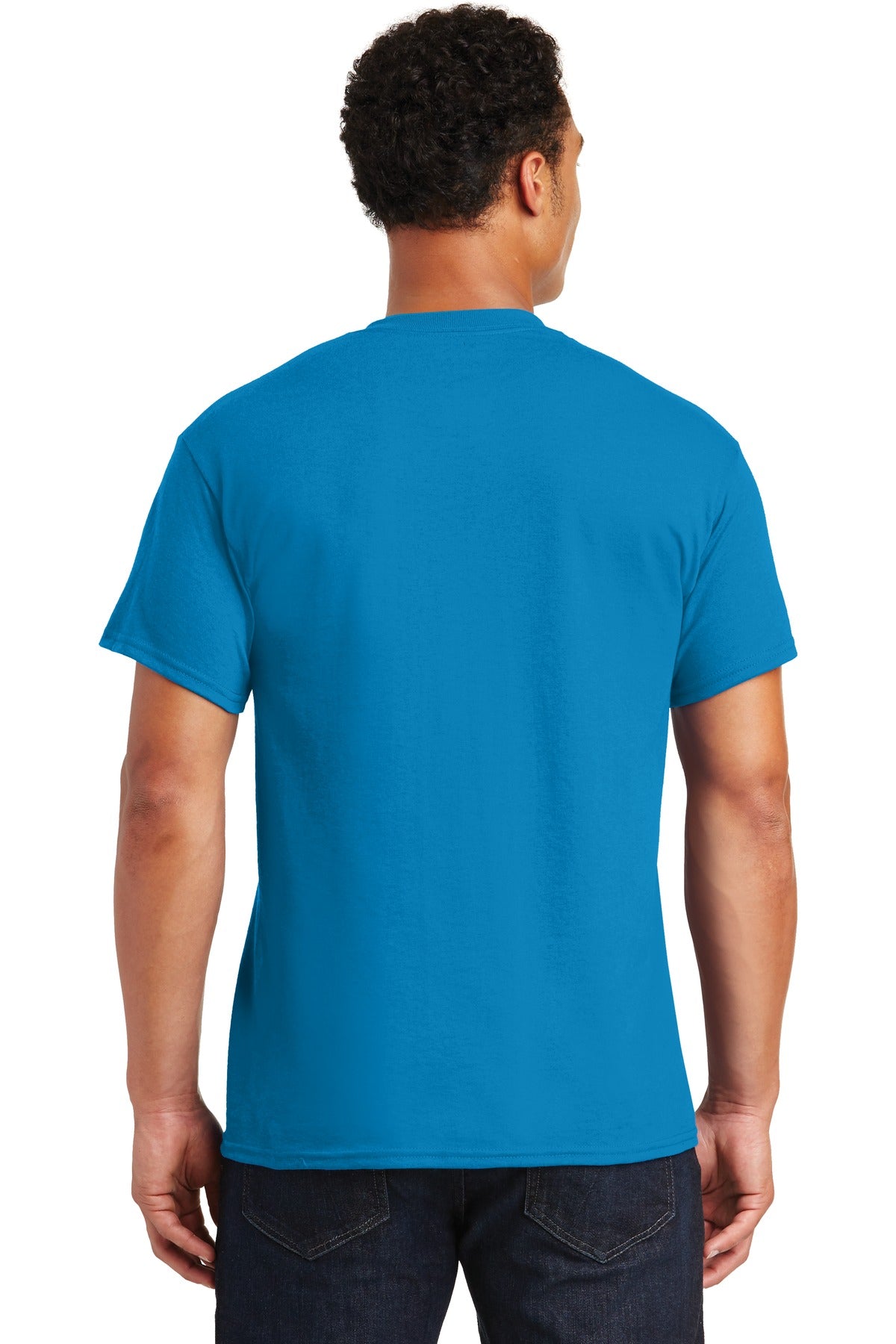 Sapphire Gildan DryBlend 50 Cotton/50 Poly T-Shirt. 8000
