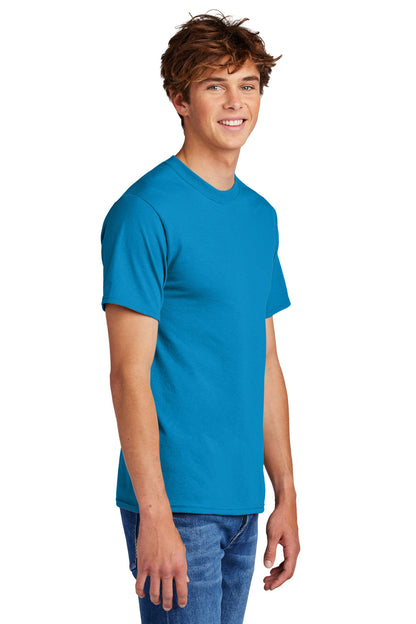 Sapphire Port & Co Core Blend Tee. PC55