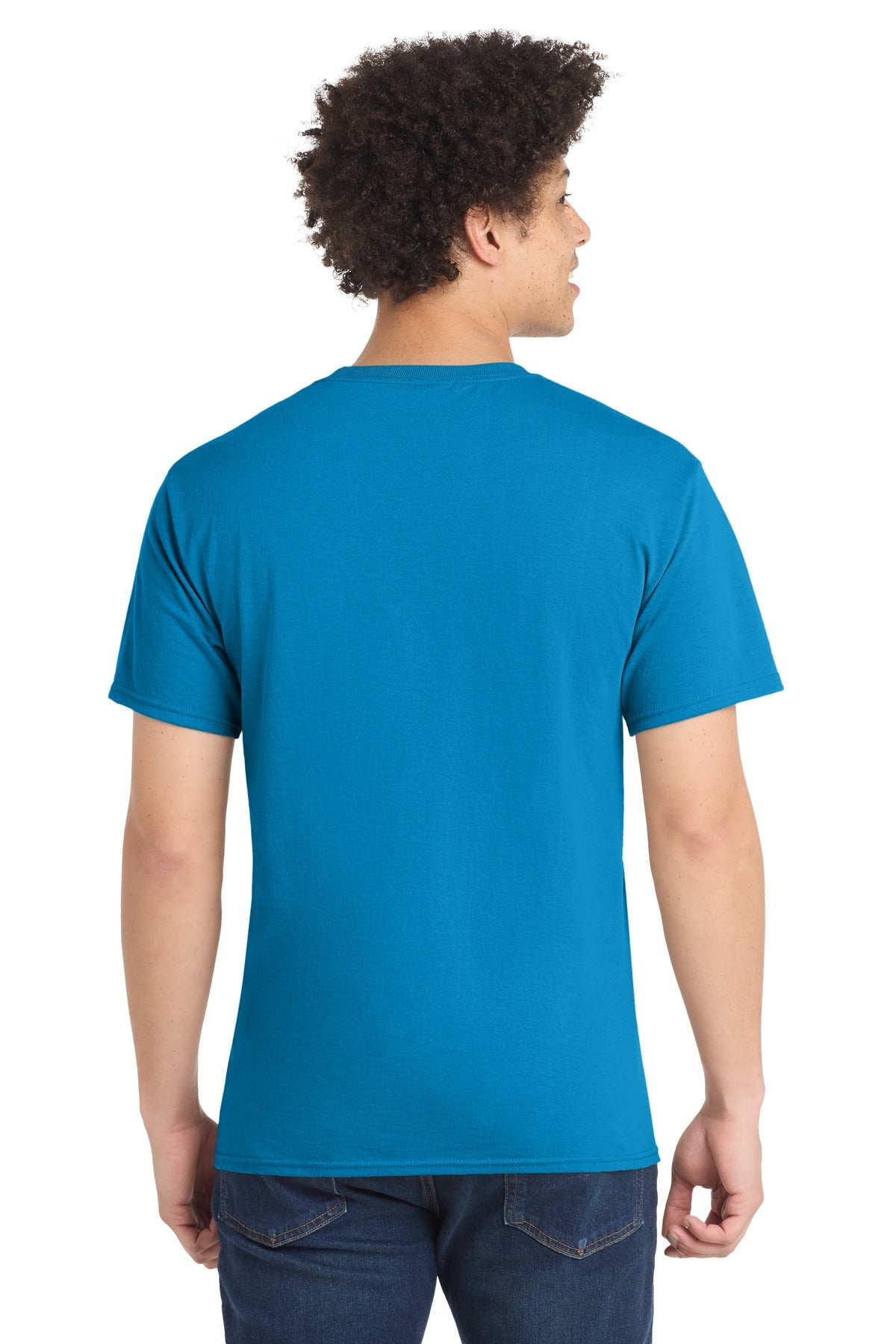 Sapphire Port & Co Tall Core Blend Tee. PC55T