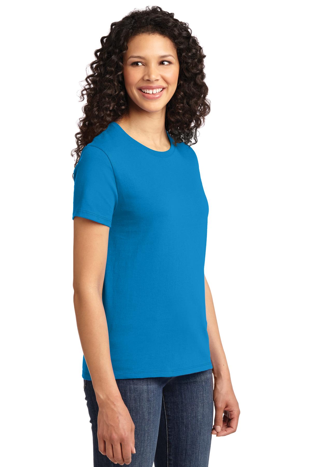 Sapphire Port & Co Women's Essential Tee. LPC61