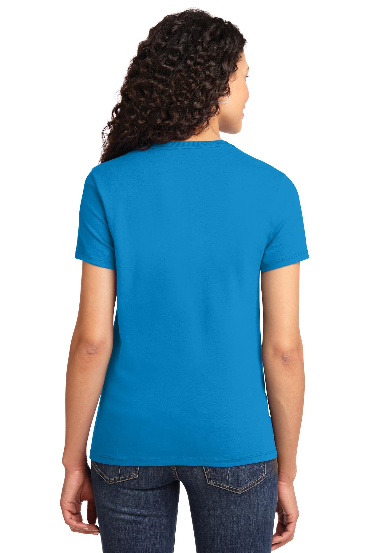 Sapphire Port & Co Women's Essential Tee. LPC61