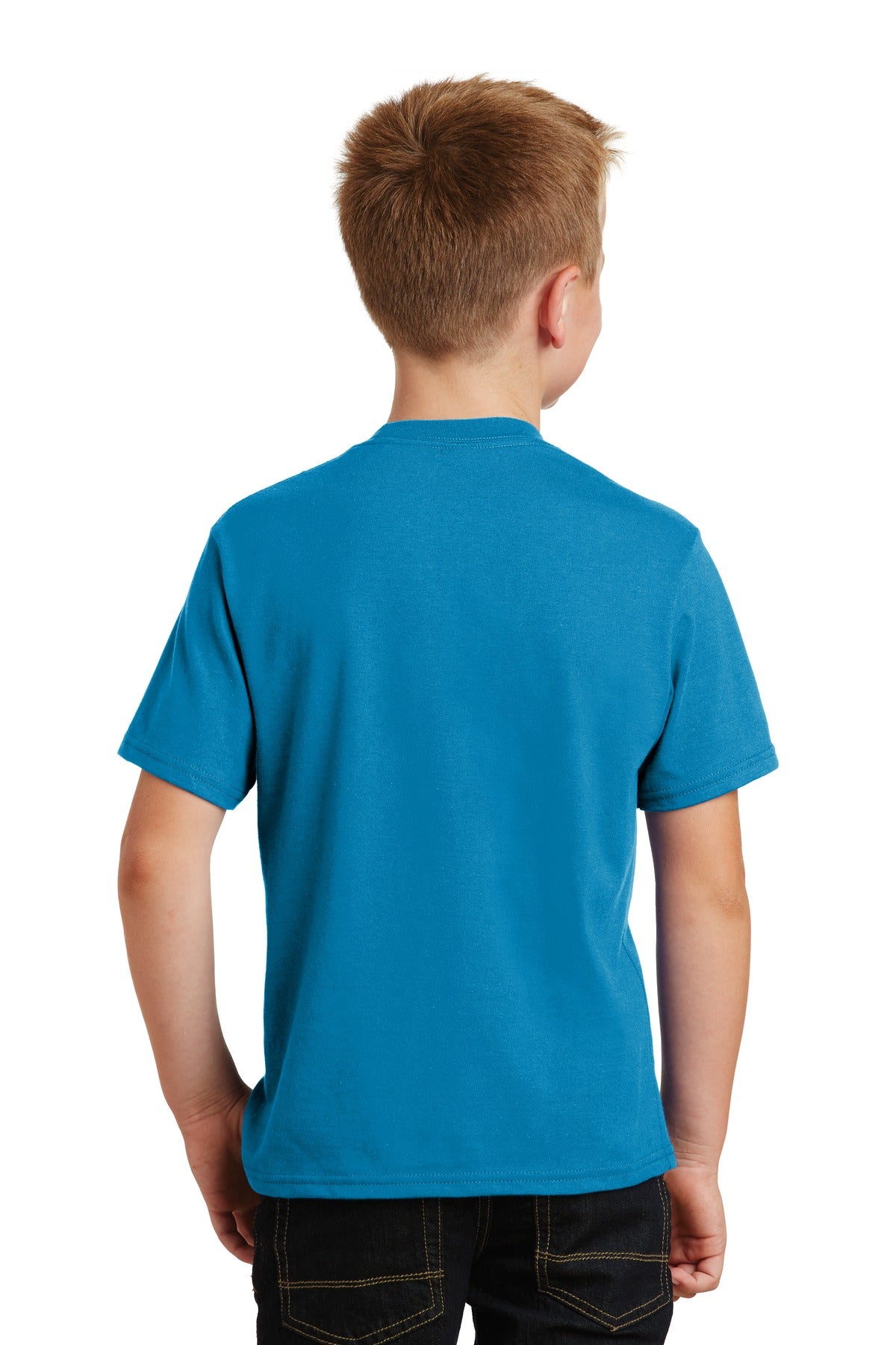 Sapphire Port & Co Youth Fan Favorite Tee. PC450Y