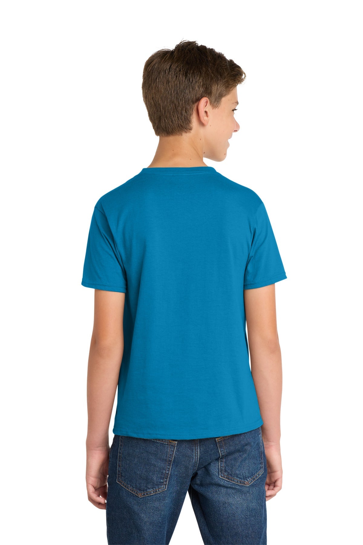 Sapphire Port & Co Youth Fan Favorite Tee. PC450Y
