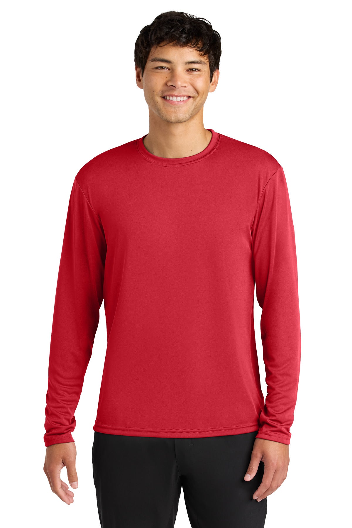 Scarlet A4 Cooling Performance Long Sleeve Tee A4N3165