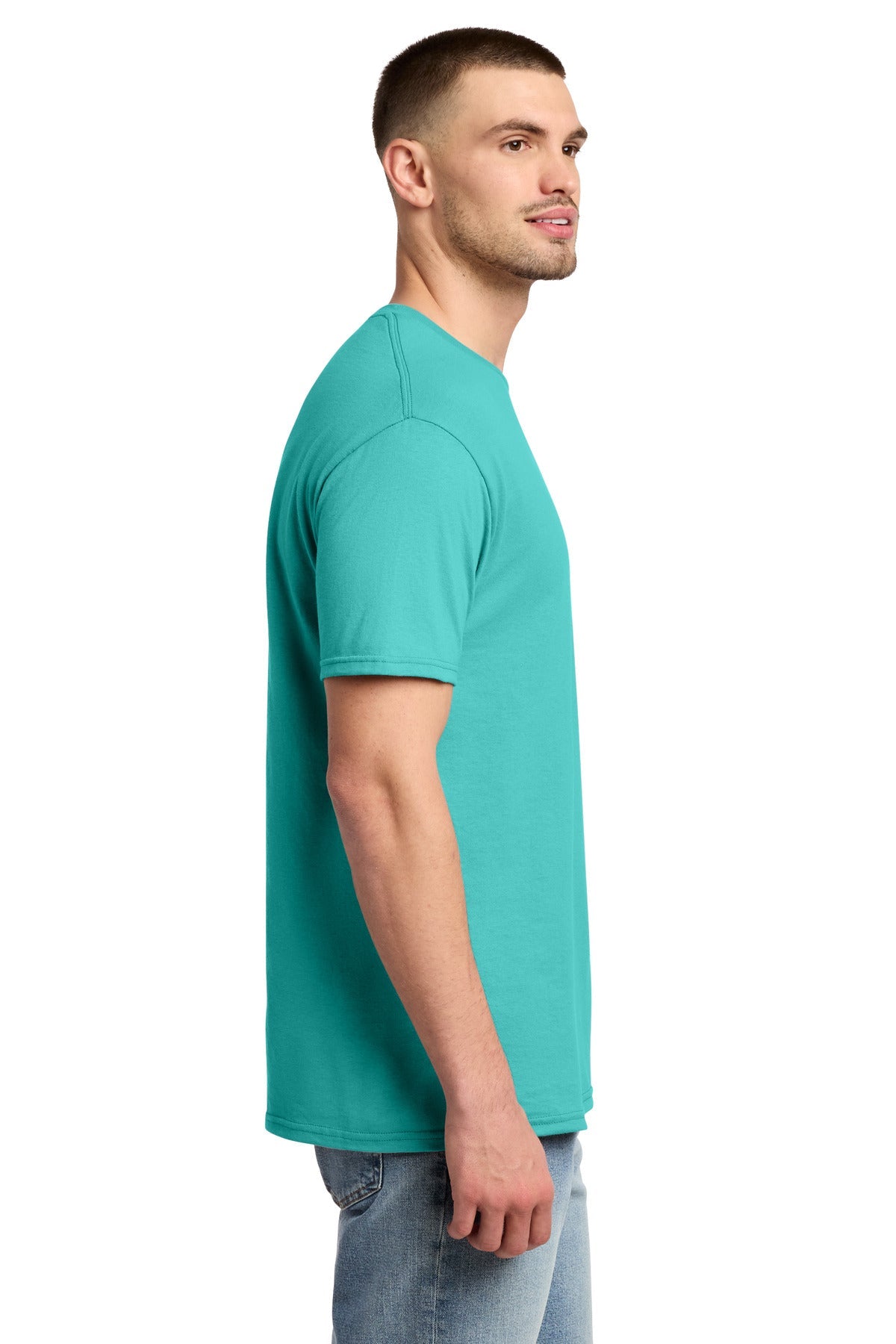 ScubaBlue Jerzees - Dri-Power 50/50 Cotton/Poly T-Shirt. 29M