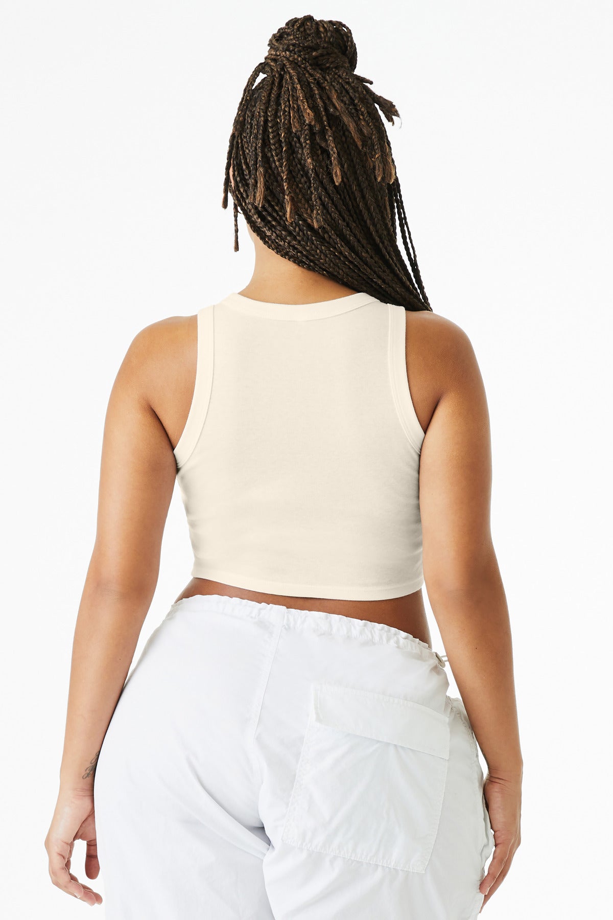 SdNatBlend BELLA+CANVAS Women's Micro Rib Racer Tank BC1019