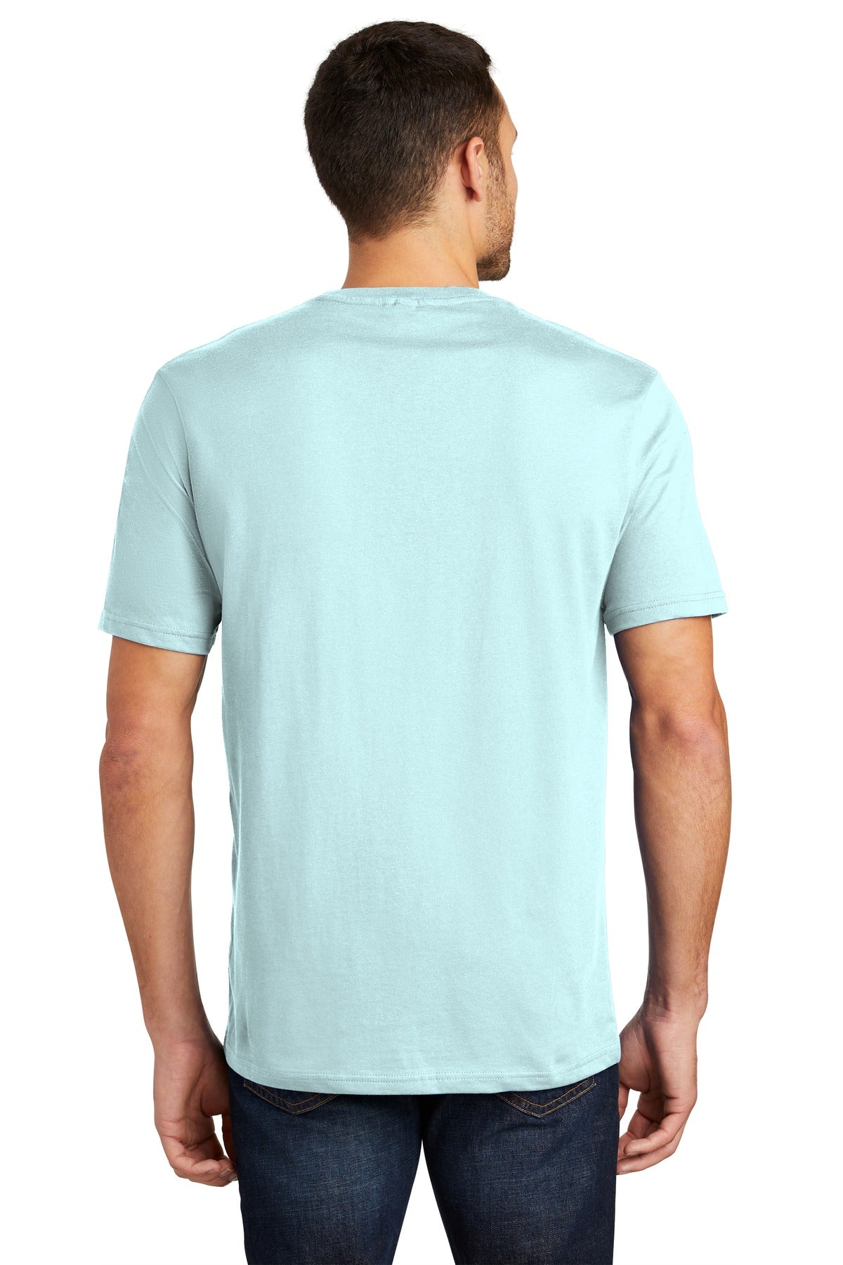 Seaglass Blue District Perfect Weight Tee. DT104