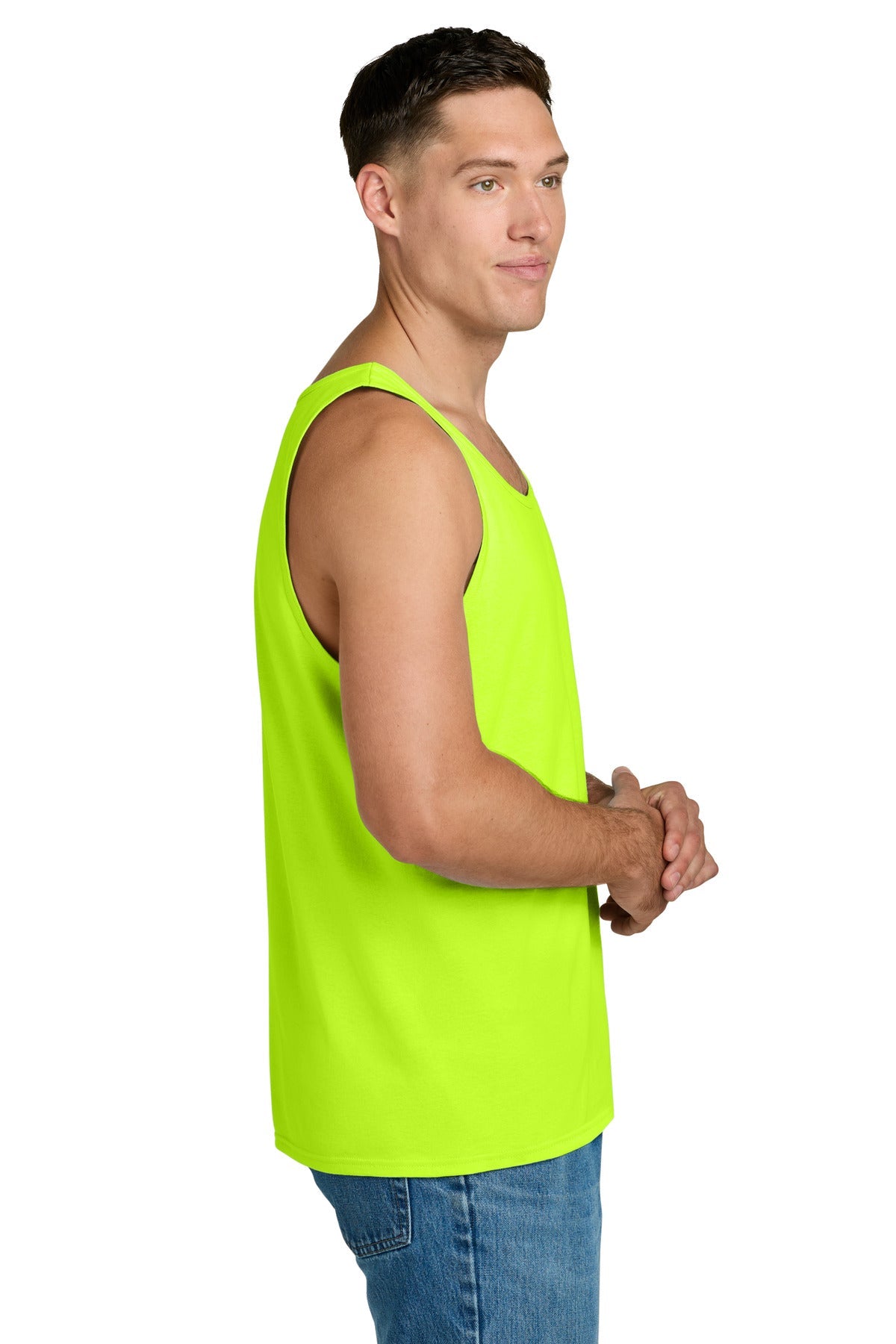 SftyGrn Jerzees Classics Unisex Cotton Tank 363TK