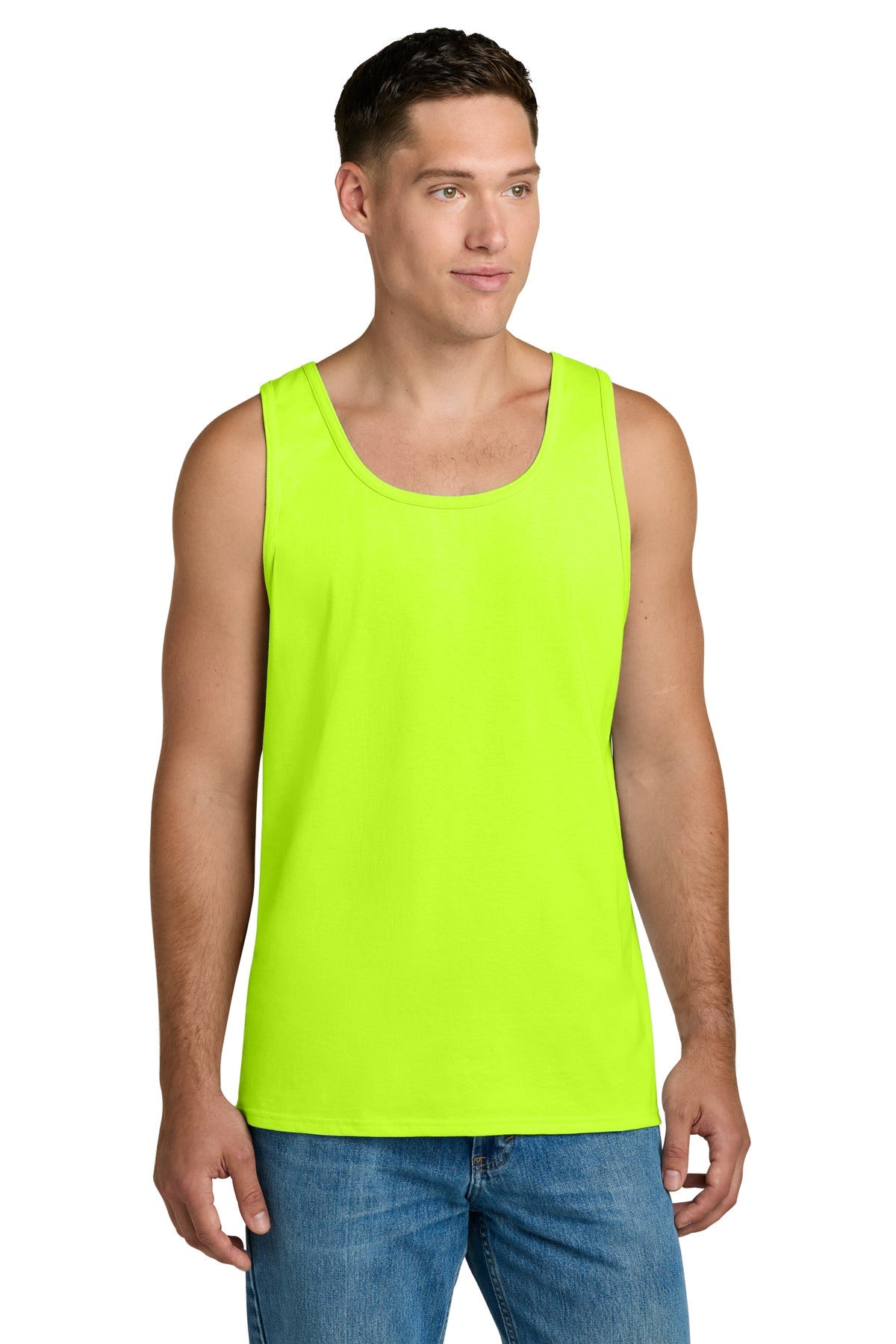 SftyGrn Jerzees Classics Unisex Cotton Tank 363TK